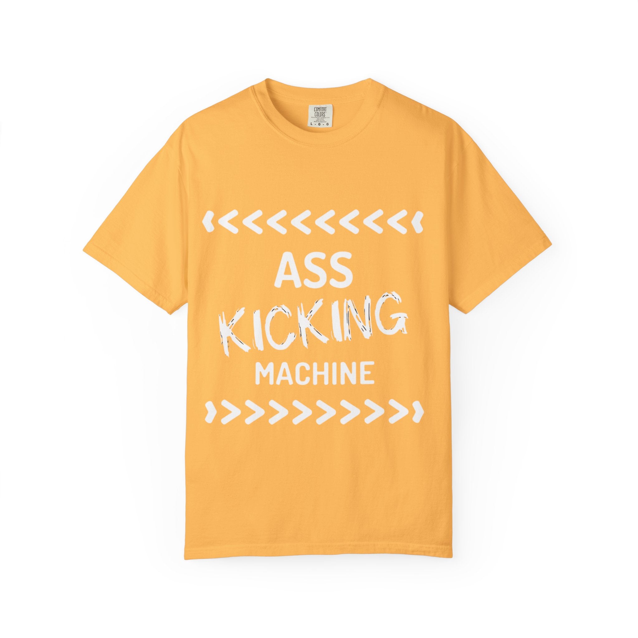 Ah kicking machine - Unisex Garment-Dyed T-shirt