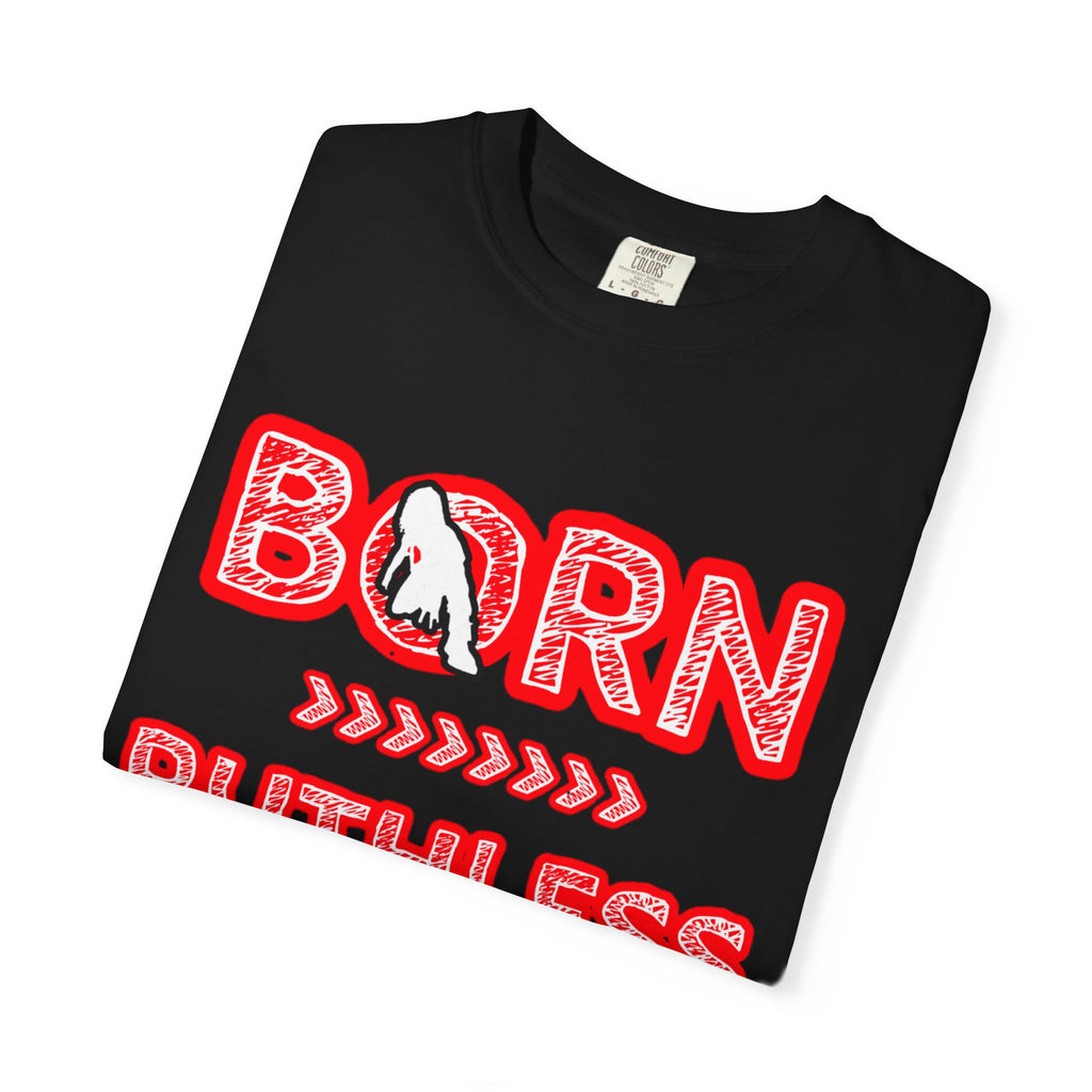 Born Ruthless T-Shirt — Graphic White Tee with 'Born Ruthless' & TheOgFinalBoss Logo