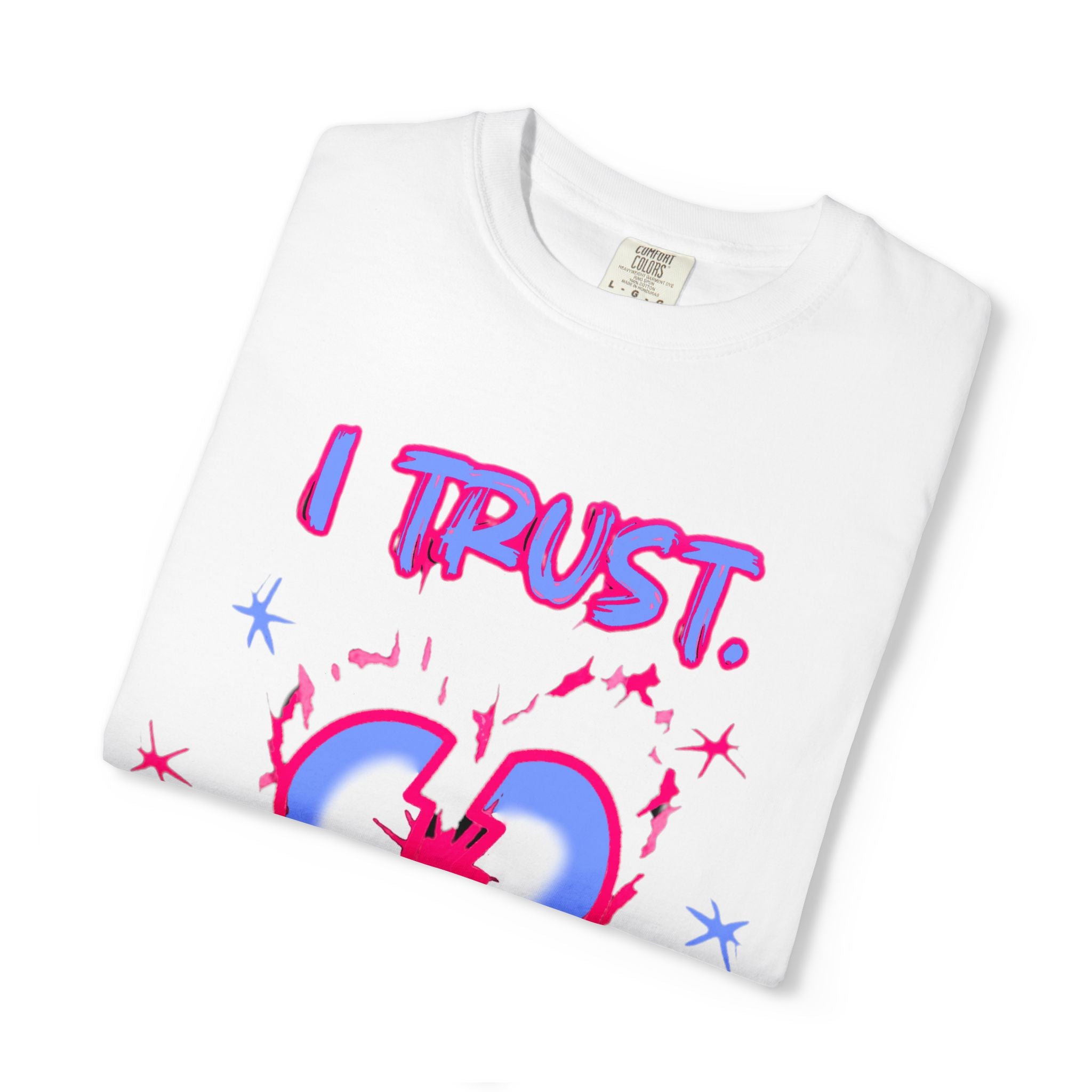 I Trust Nobody Heart Graphic T-Shirt
