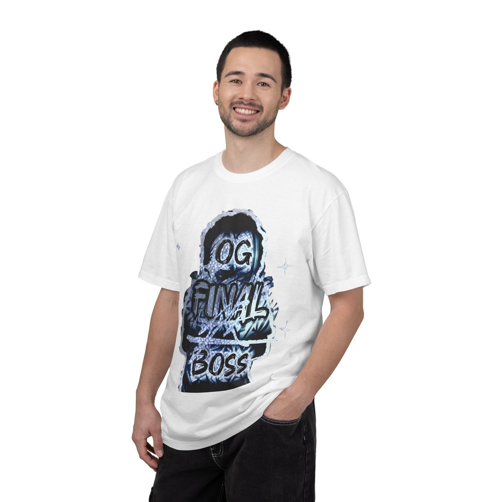 OG Final Boss T-shirt — Silver Graphic Pullover