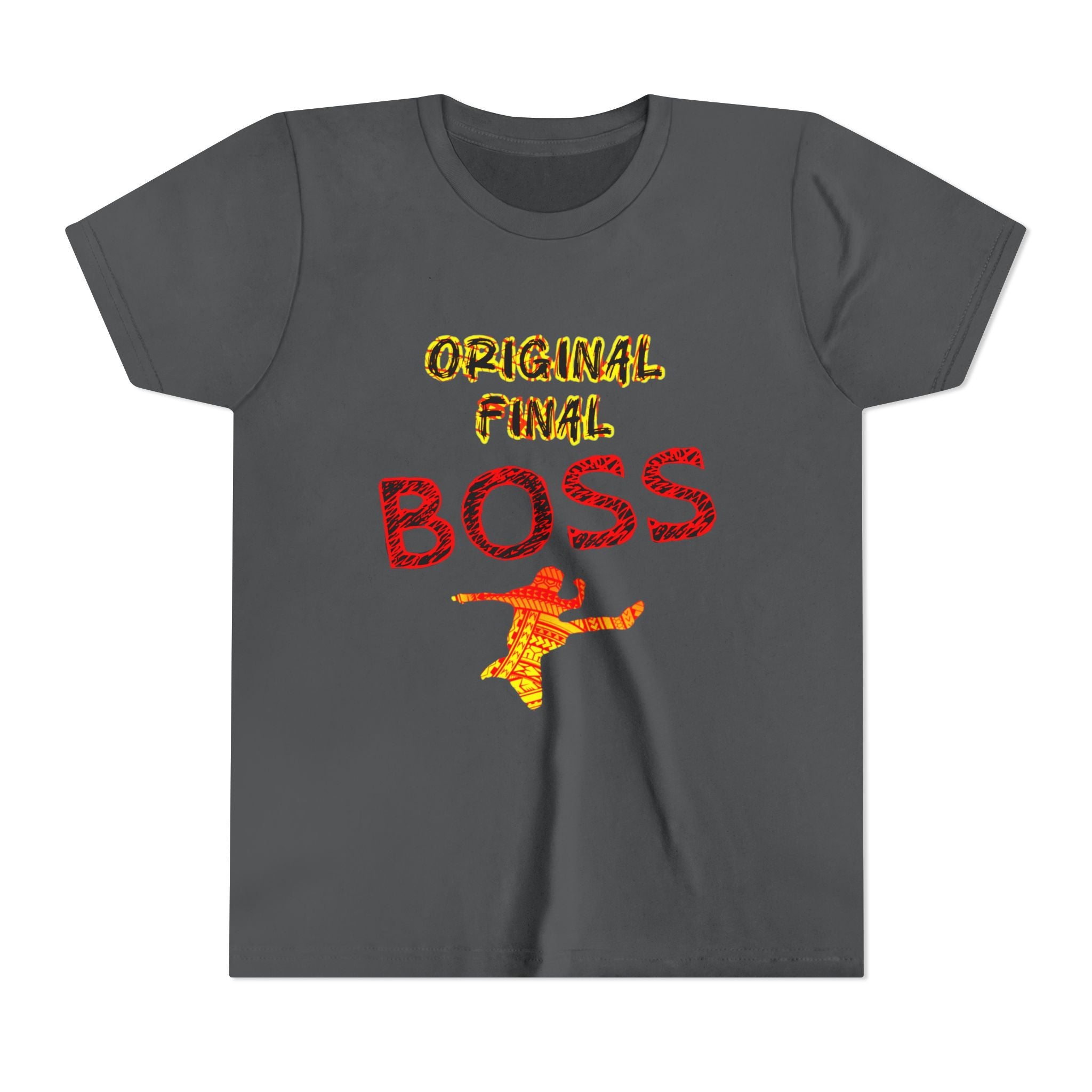 Youth Tee - "Original Final BOSS" Graphic Shirt