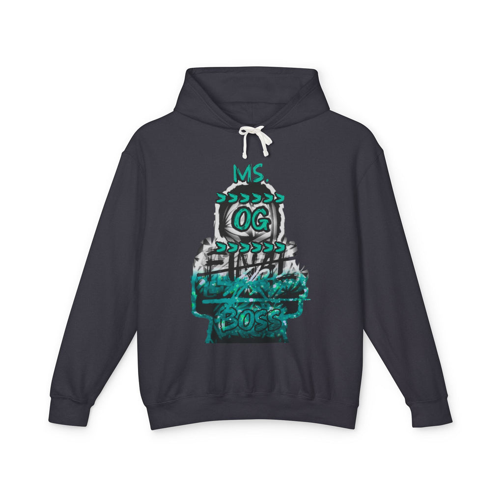 OG Stack Graphic Hoodie — Retro Teal Streetwear Pullover