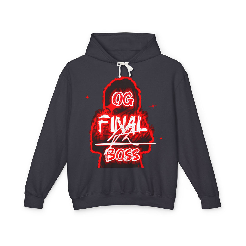 OG Final Boss Hoodie — Ruby graphic Pullover