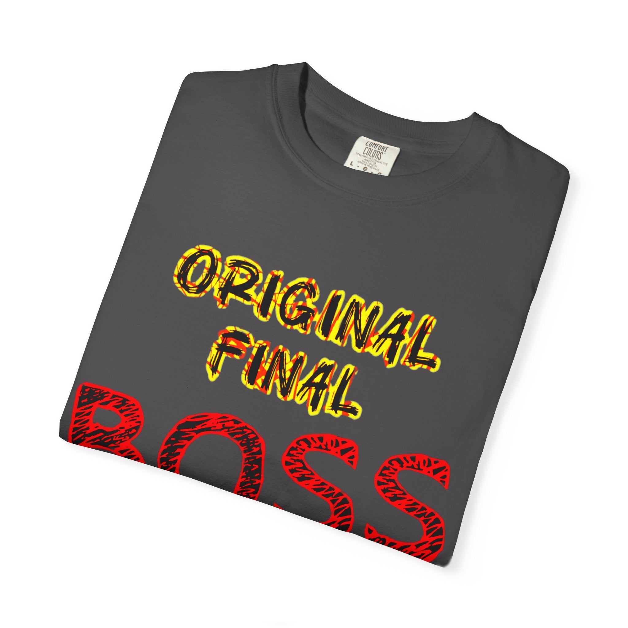 "Original Final BOSS" Graphic t-shirt / Streetwear