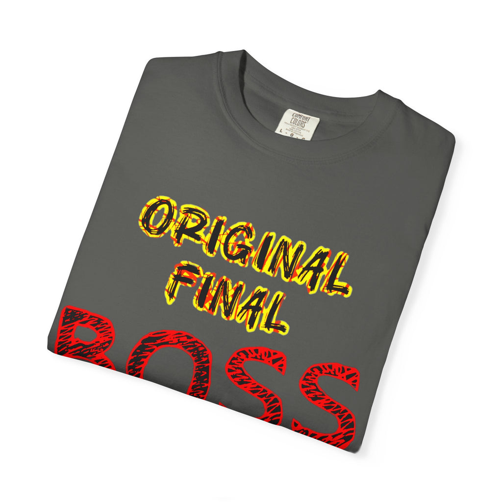 "Original Final BOSS" Graphic t-shirt / Streetwear