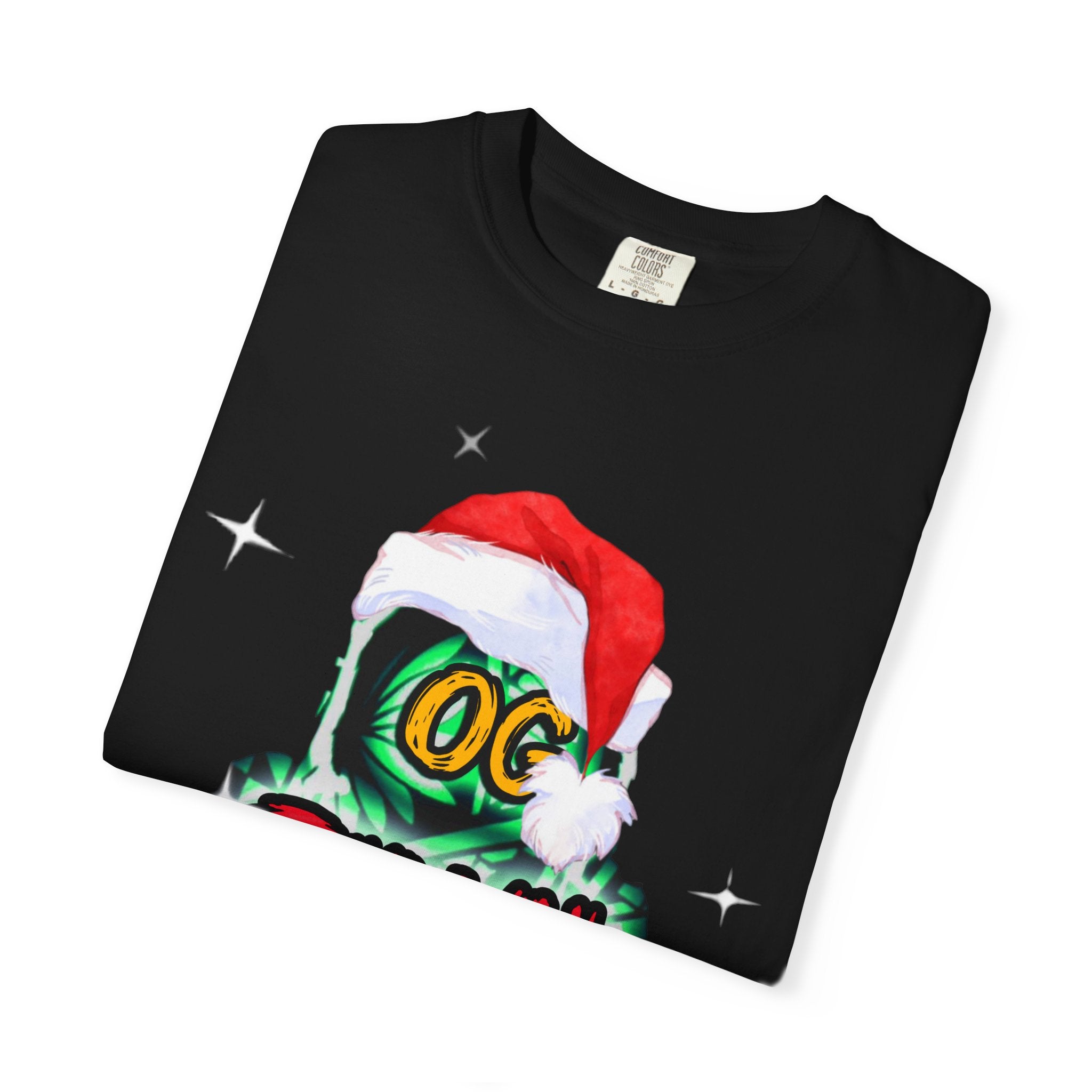 OG final Boss - XMAS Edition - Unisex Garment-Dyed T-shirt