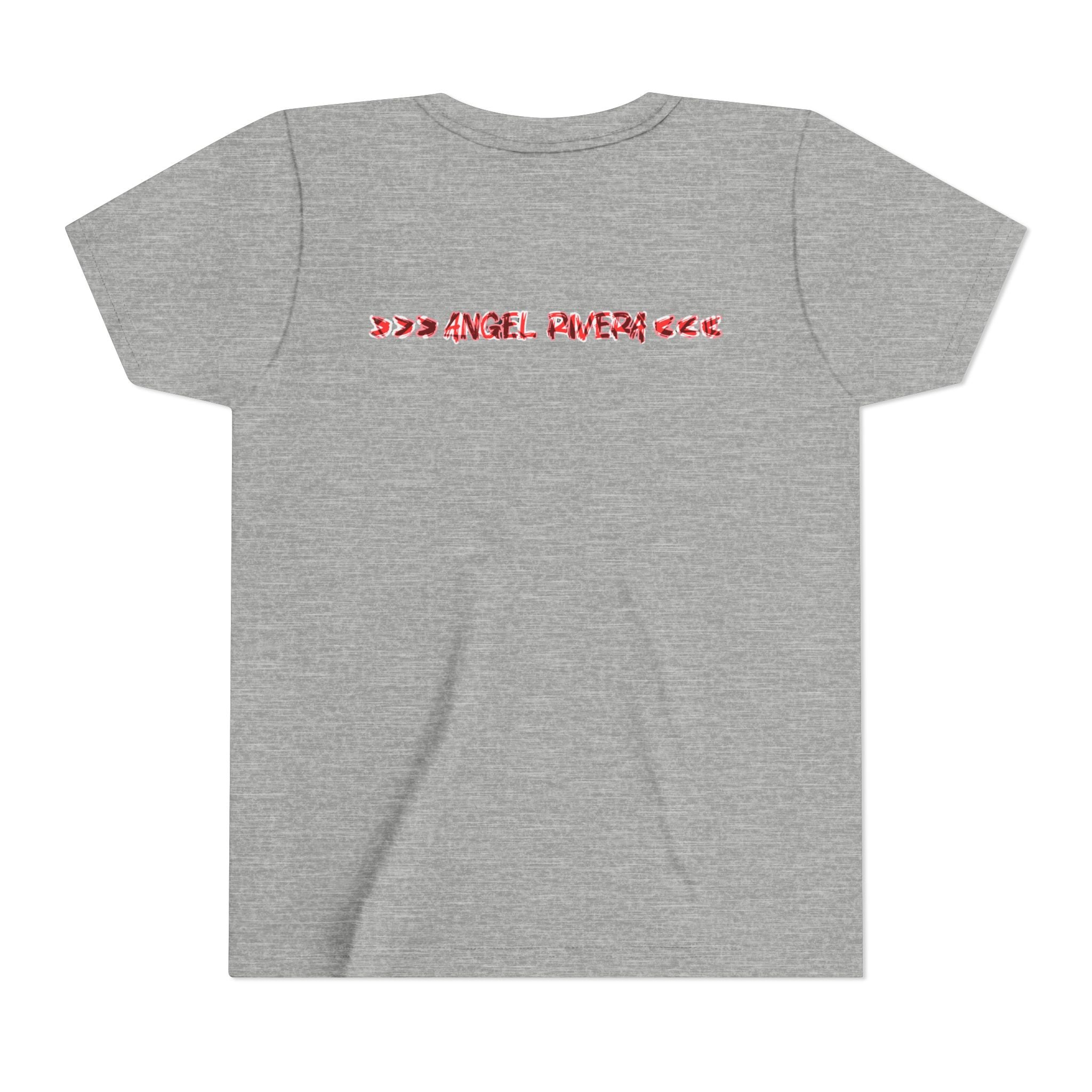 Drama King Youth Tee — Bold Red Graphic Kids T‑Shirt