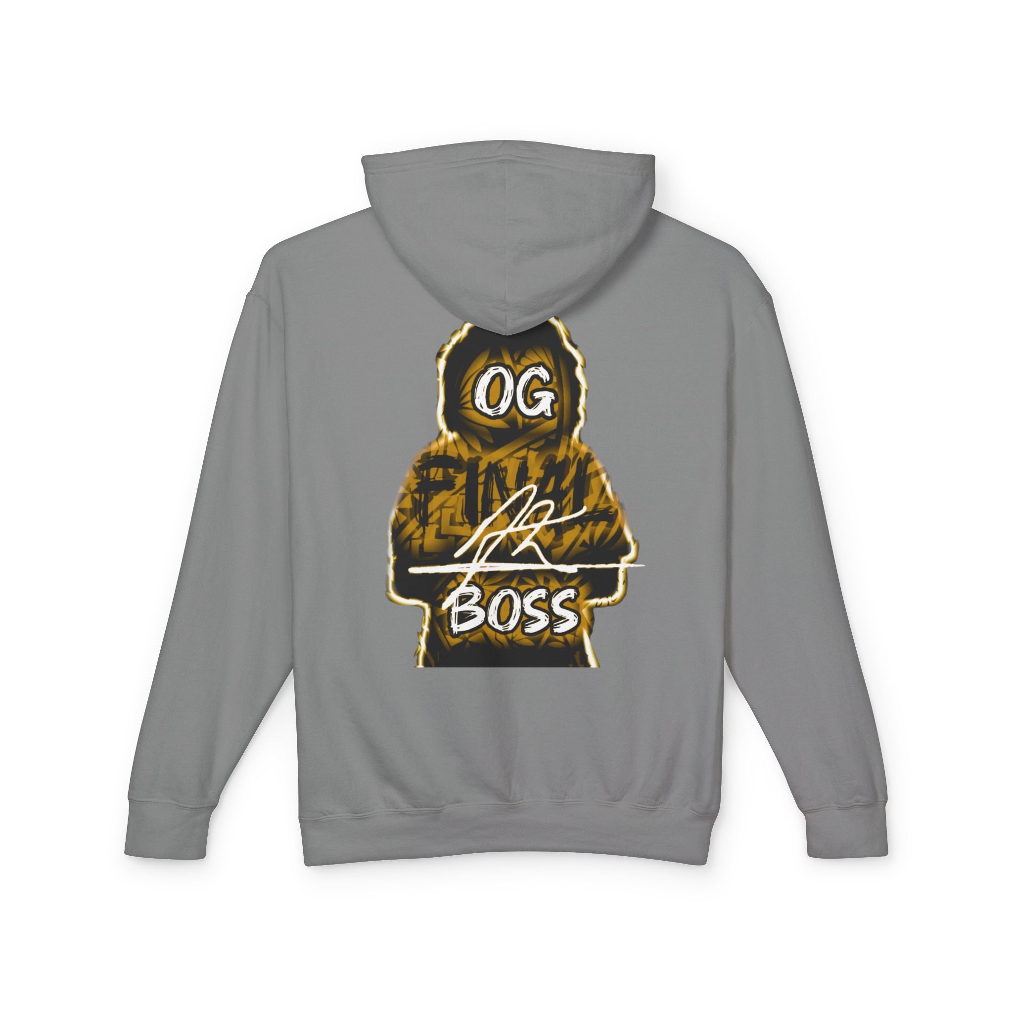 OG final Boss Hoodie — Vintage yellow Streetwear Graphic Hoodie
