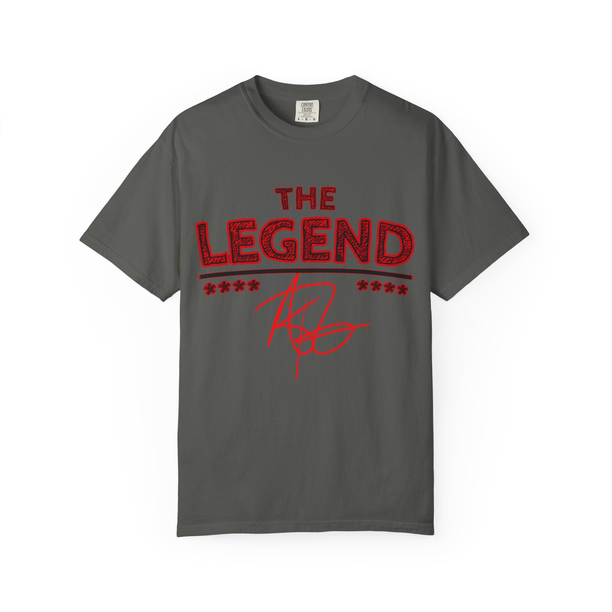"The Legend" Scriptive T-shirt - Graphic designer Streetwear