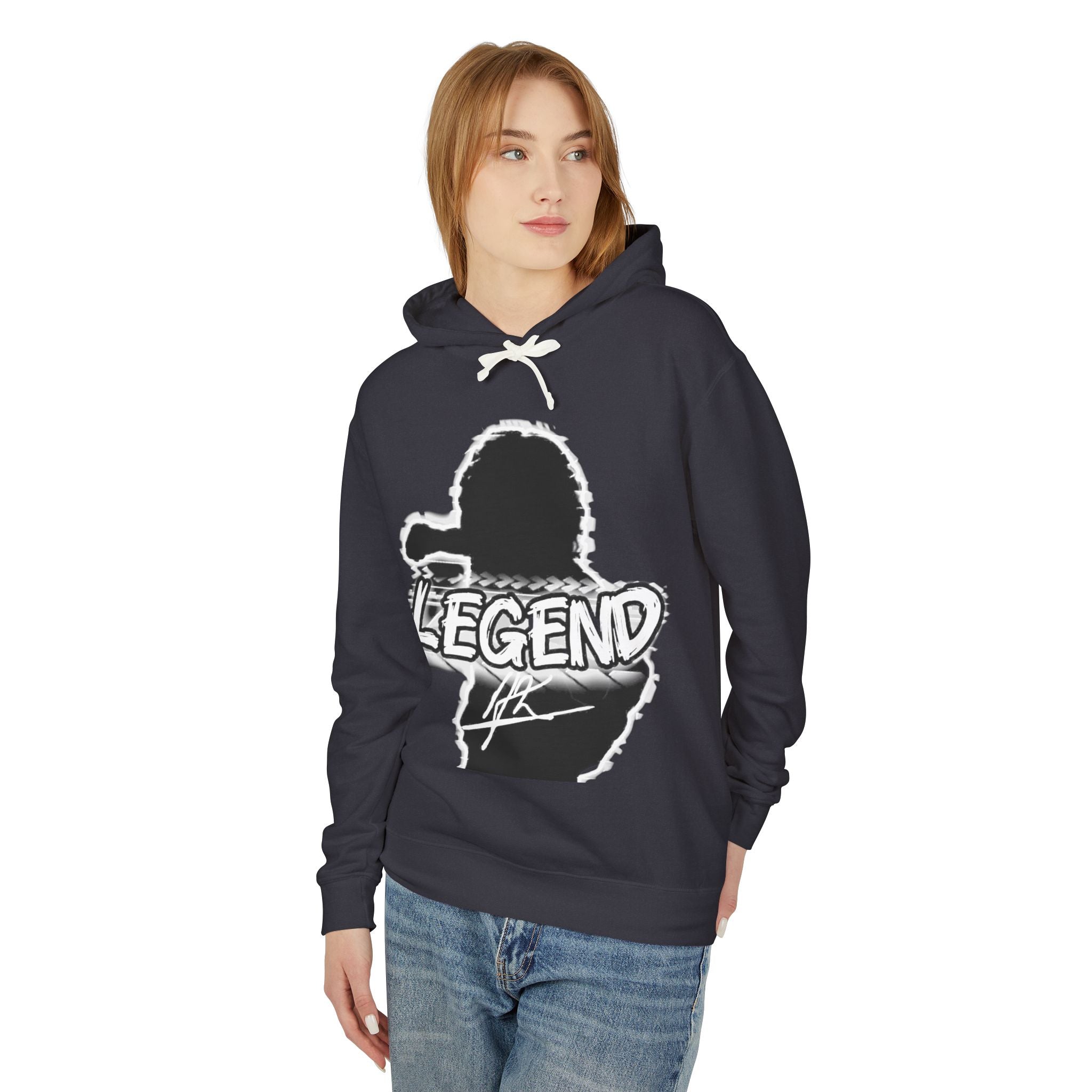Legend Silhouette Hoodie — Graphic 'Legend' Pullover