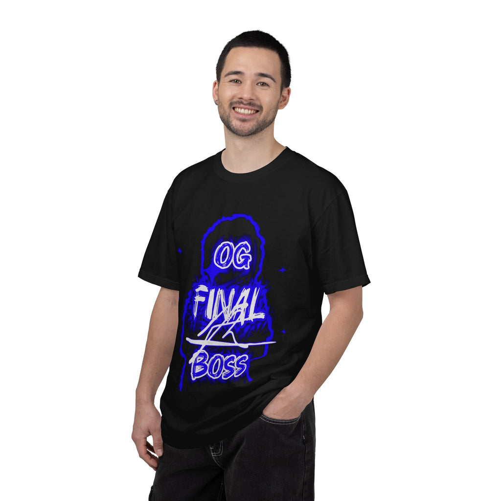 OG Final Boss T-shirt — Sapphire Graphic designer