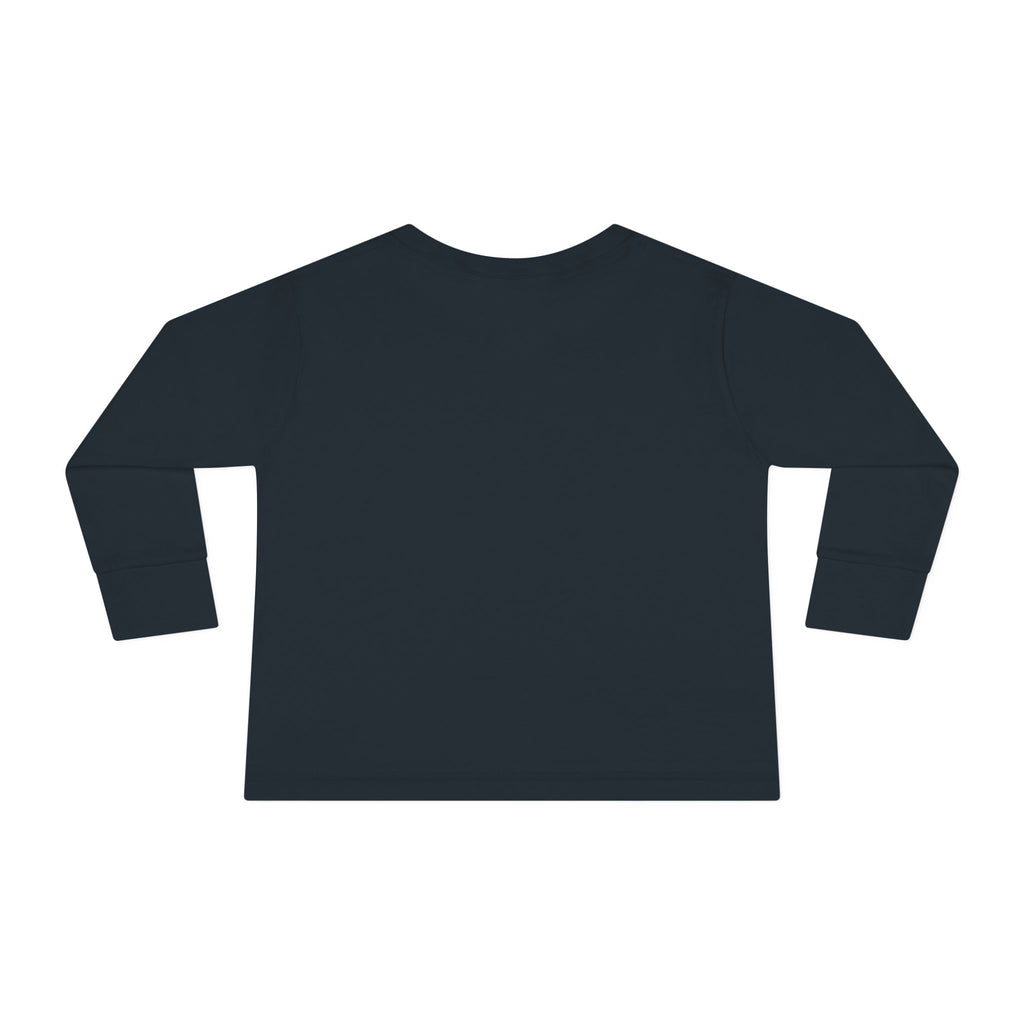Toddler Tee — 'OG Lil Boss' Neon Graphic Long Sleeve
