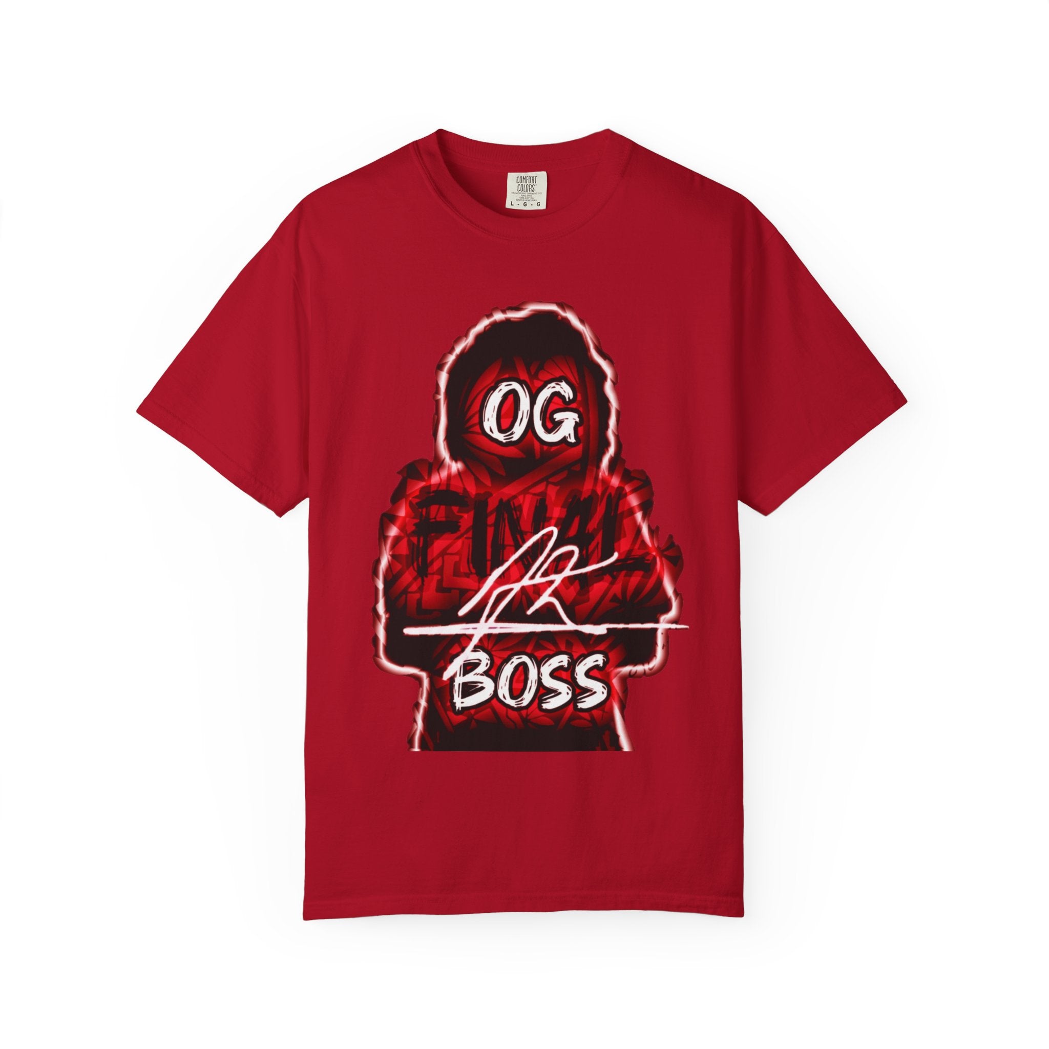 OG final Boss Unisex Garment-Dyed T-Shirt
