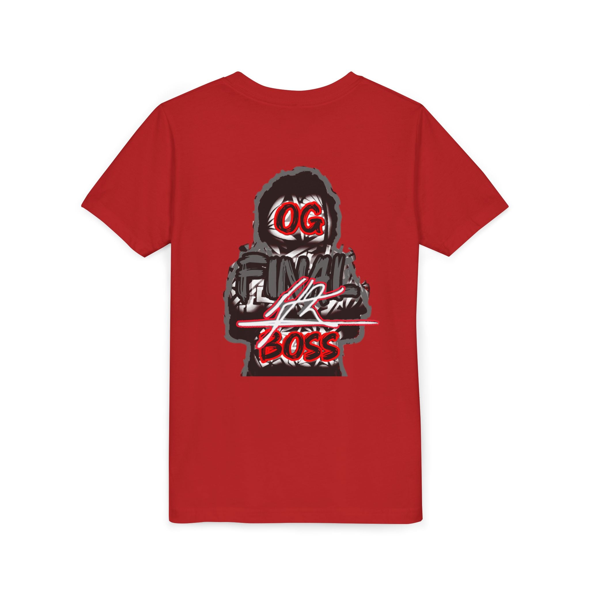 Youth Tee — "OG Final Boss" - Platinum - Graphic Shirt