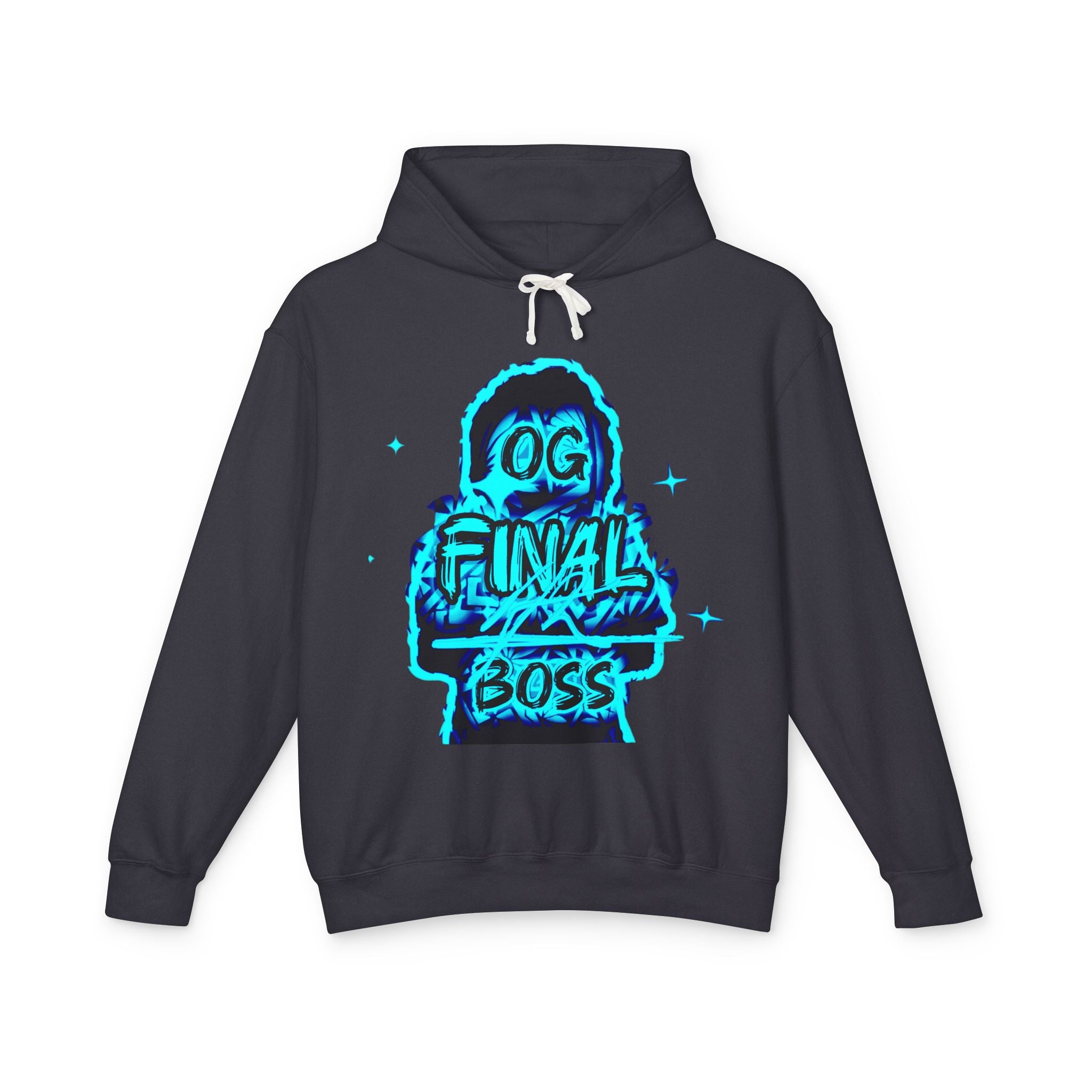 OG Final Boss Hoodie — Retro Neon / Diamond Pullover