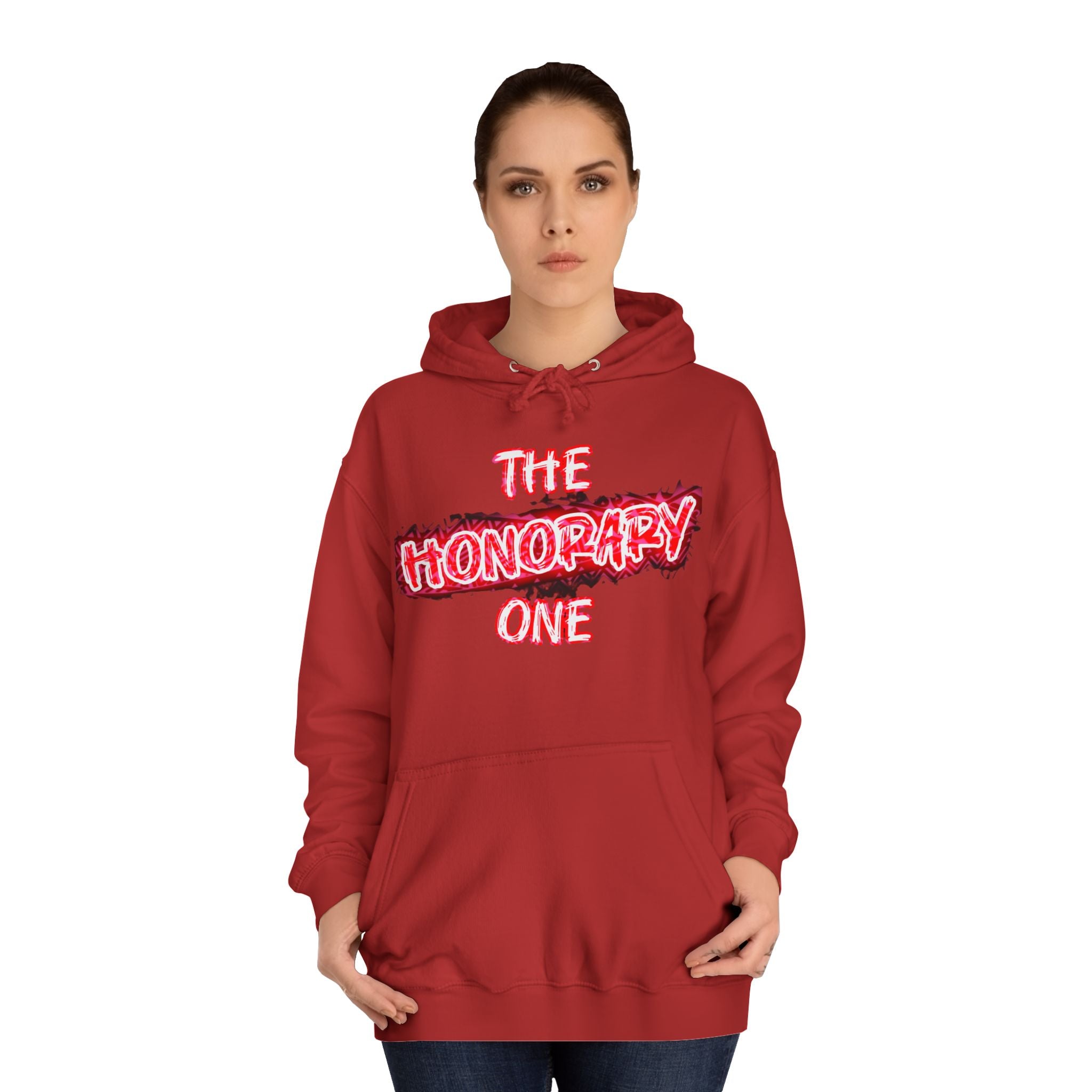 Honorary One Hoodie — Casual Graphic College Pullover