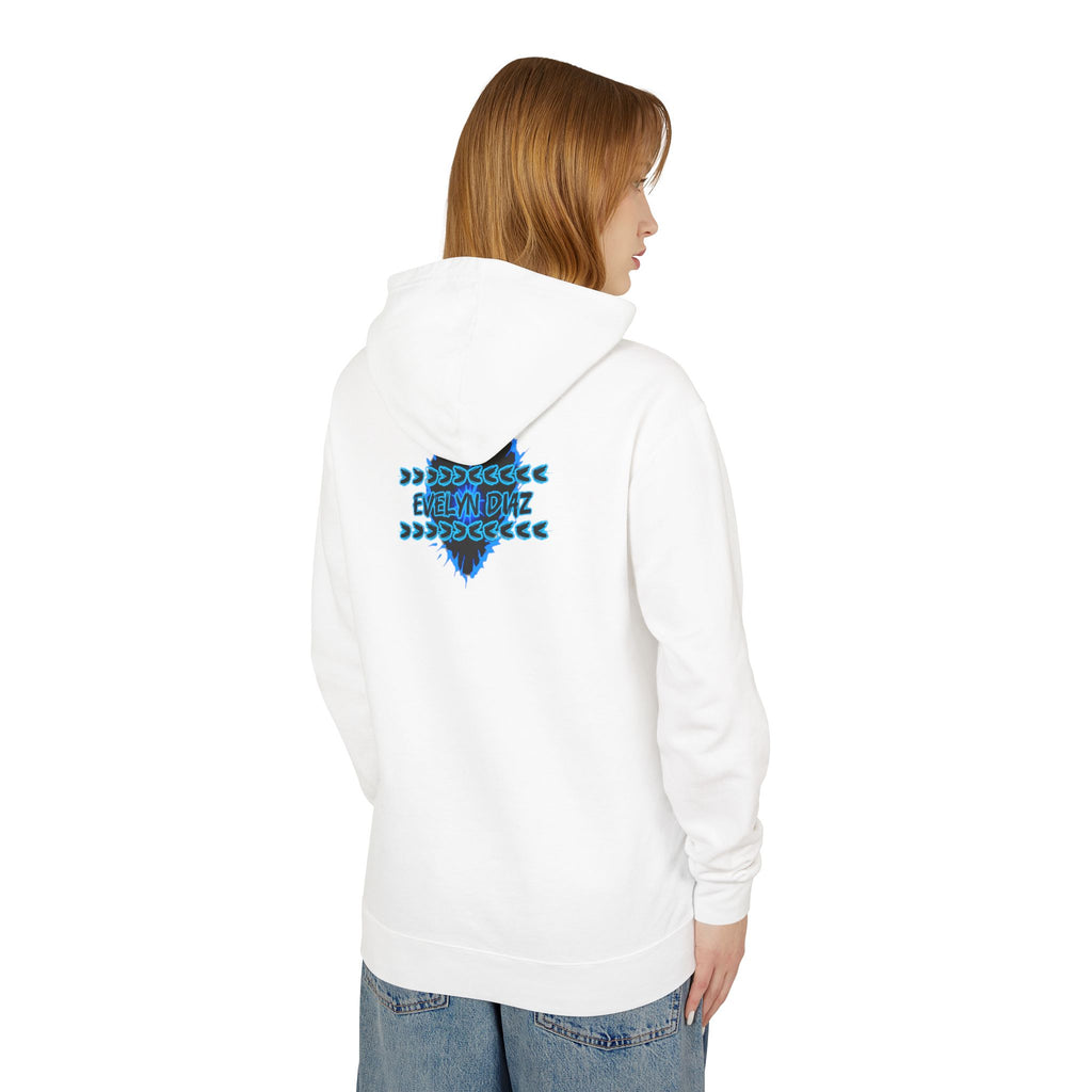 Hoodie — Neon Heart Date Graphic Scripture (06•21)