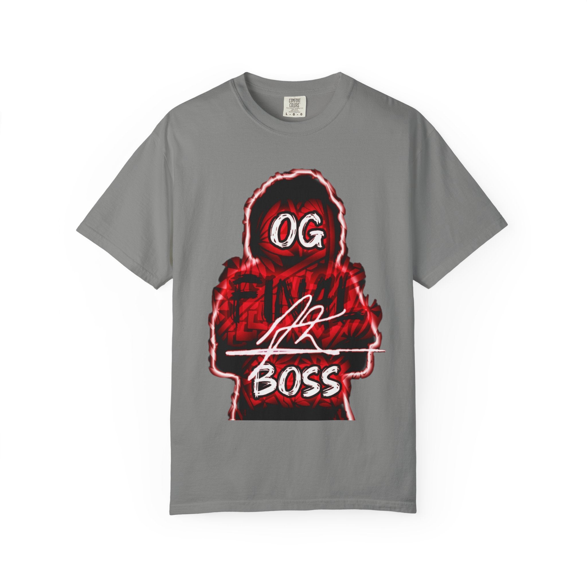 OG final Boss Unisex Garment-Dyed T-Shirt