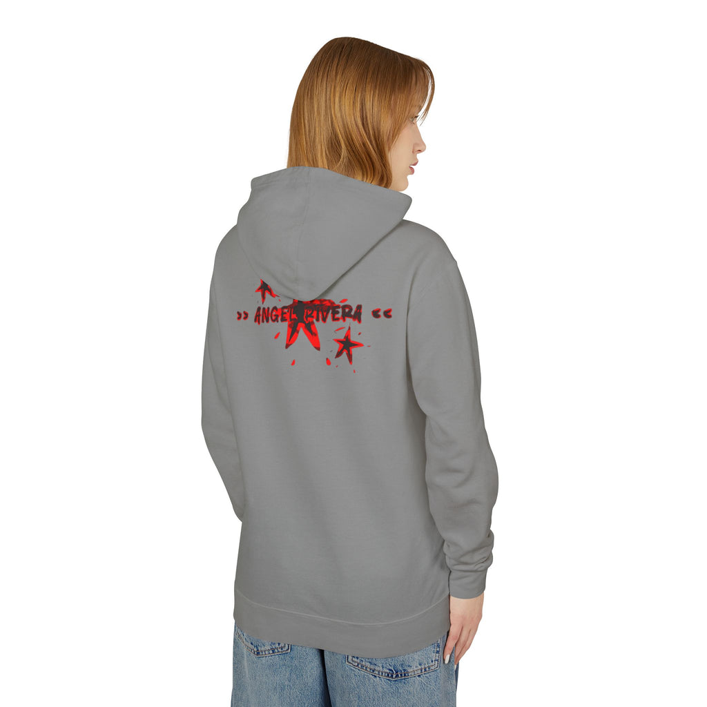 Locked In Hoodie — 'Locked In' Graphic Hooded Sweatshirt with Back Star Name Detail