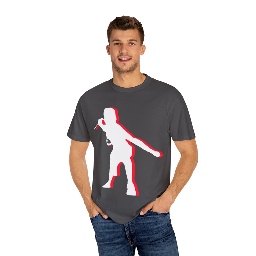 Retro Musician T-shirt, Stylish Unisex Tee, Gift for Music Lovers, Concert Apparel, Everyday Casual Wear