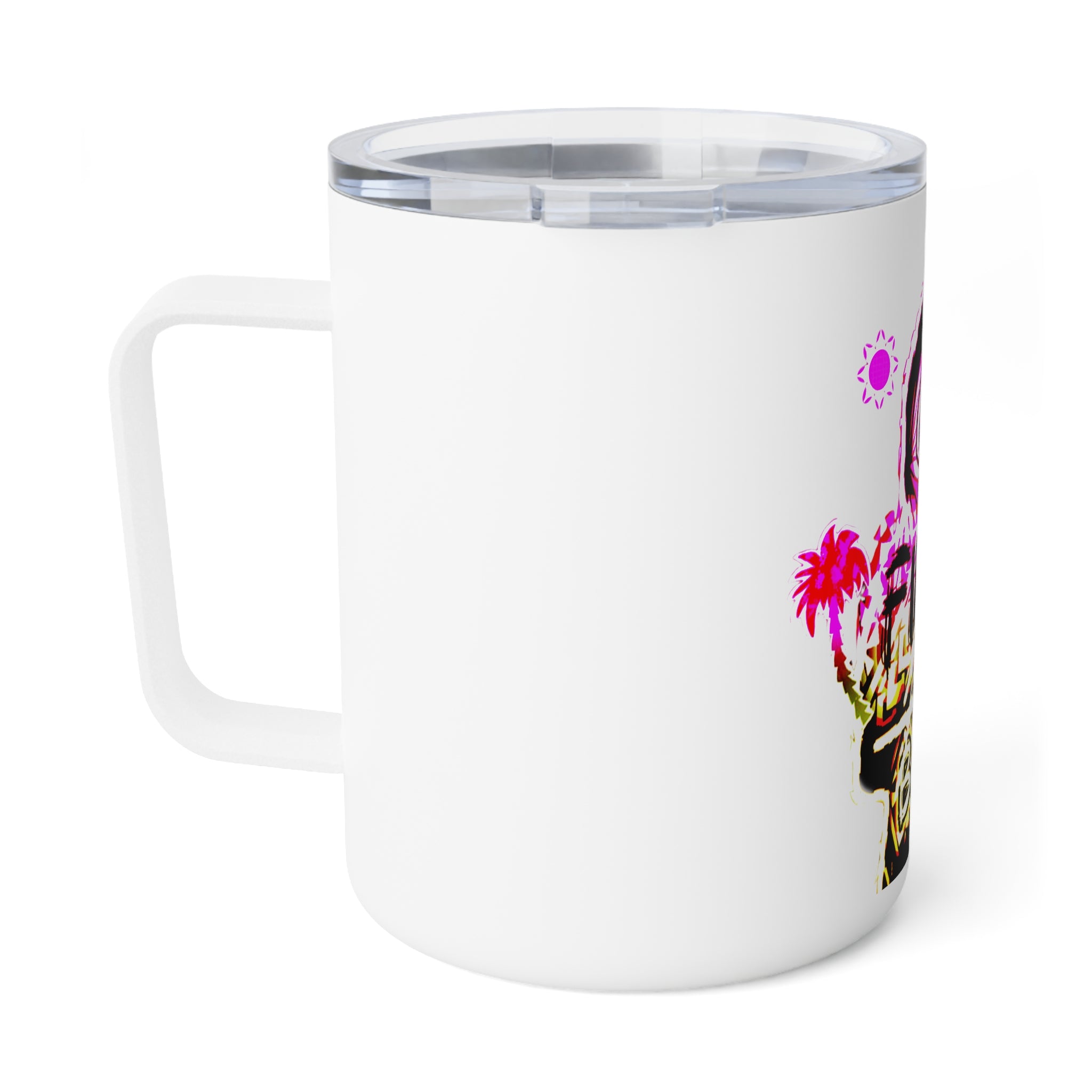 OG Final Boss 10oz Insulated Coffee Mug – Neon Tropical Summer Edition Tumbler