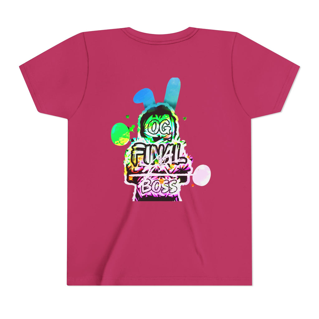 Easter OG Final Boss — Holographic Youth T-shirt