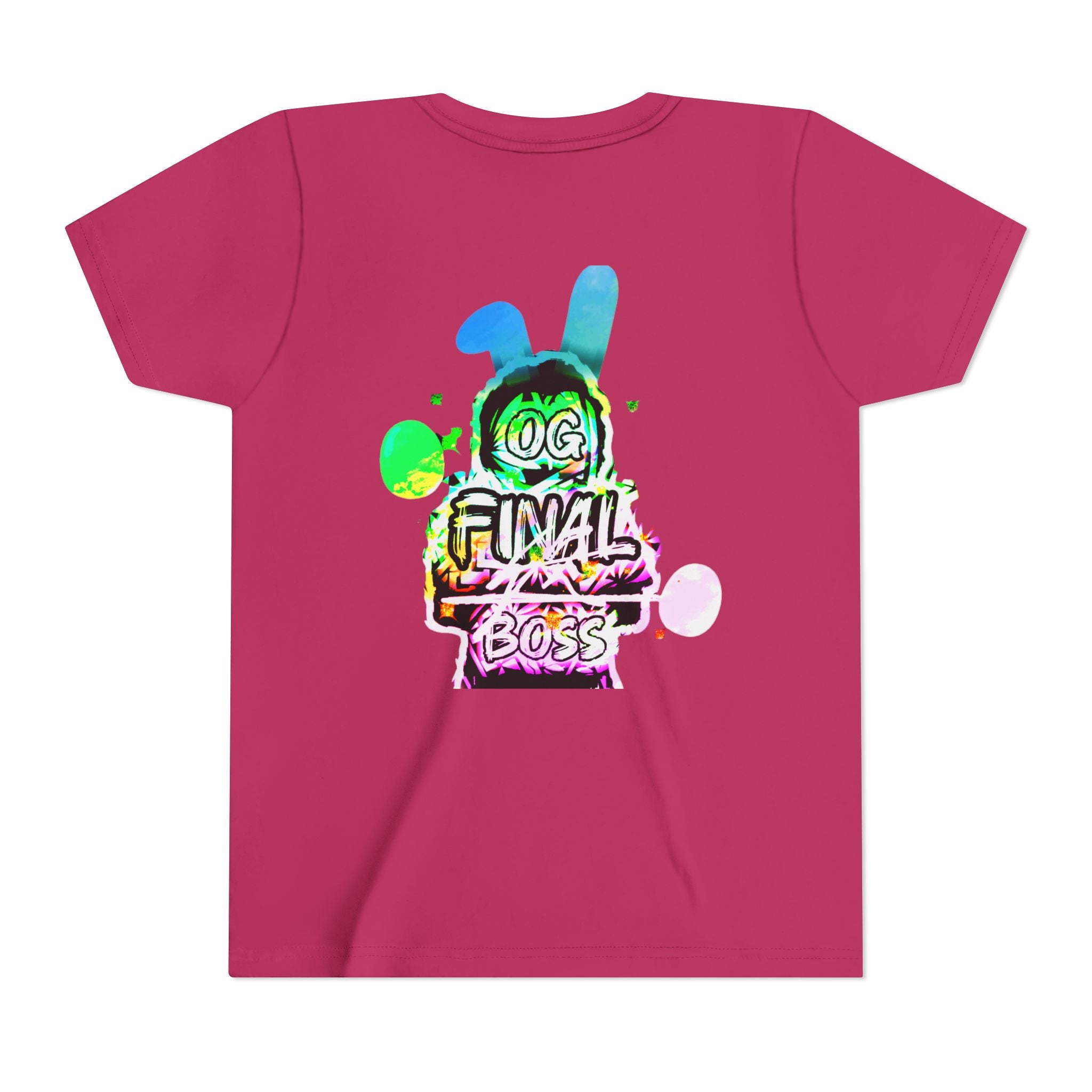 Easter OG Final Boss — Holographic Youth T-shirt