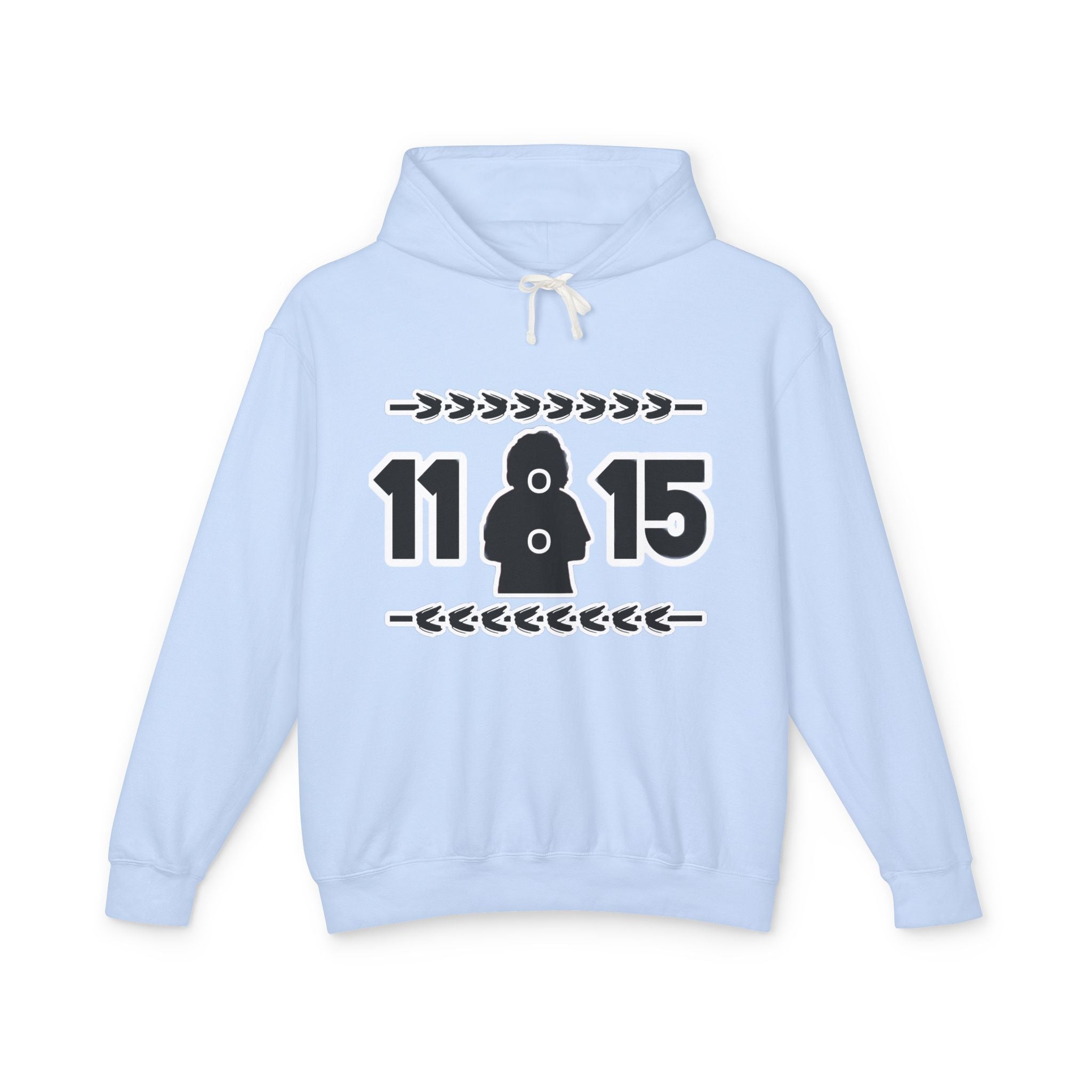 Hoodie — 11:15 Figure Graphic Lightweight Pullover