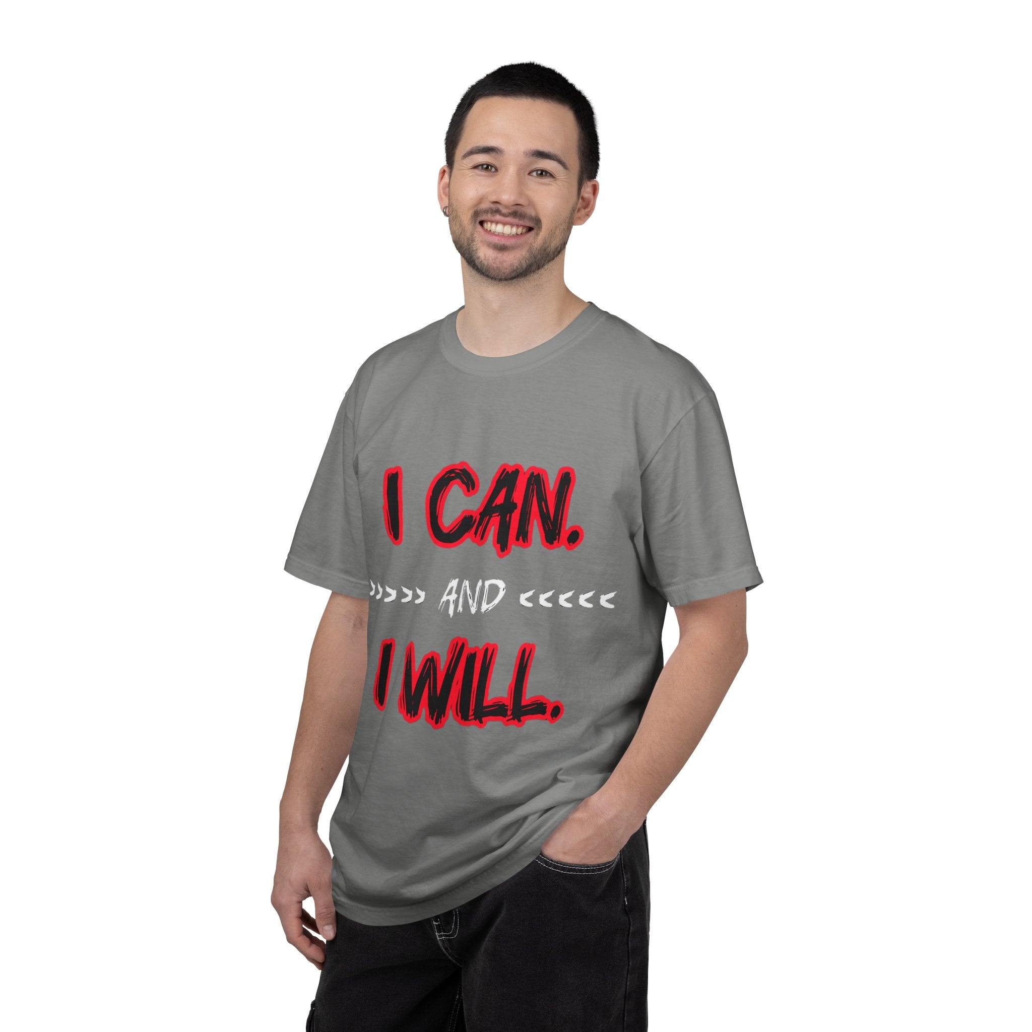 I can and I will - Unisex Garment-Dyed T-shirt