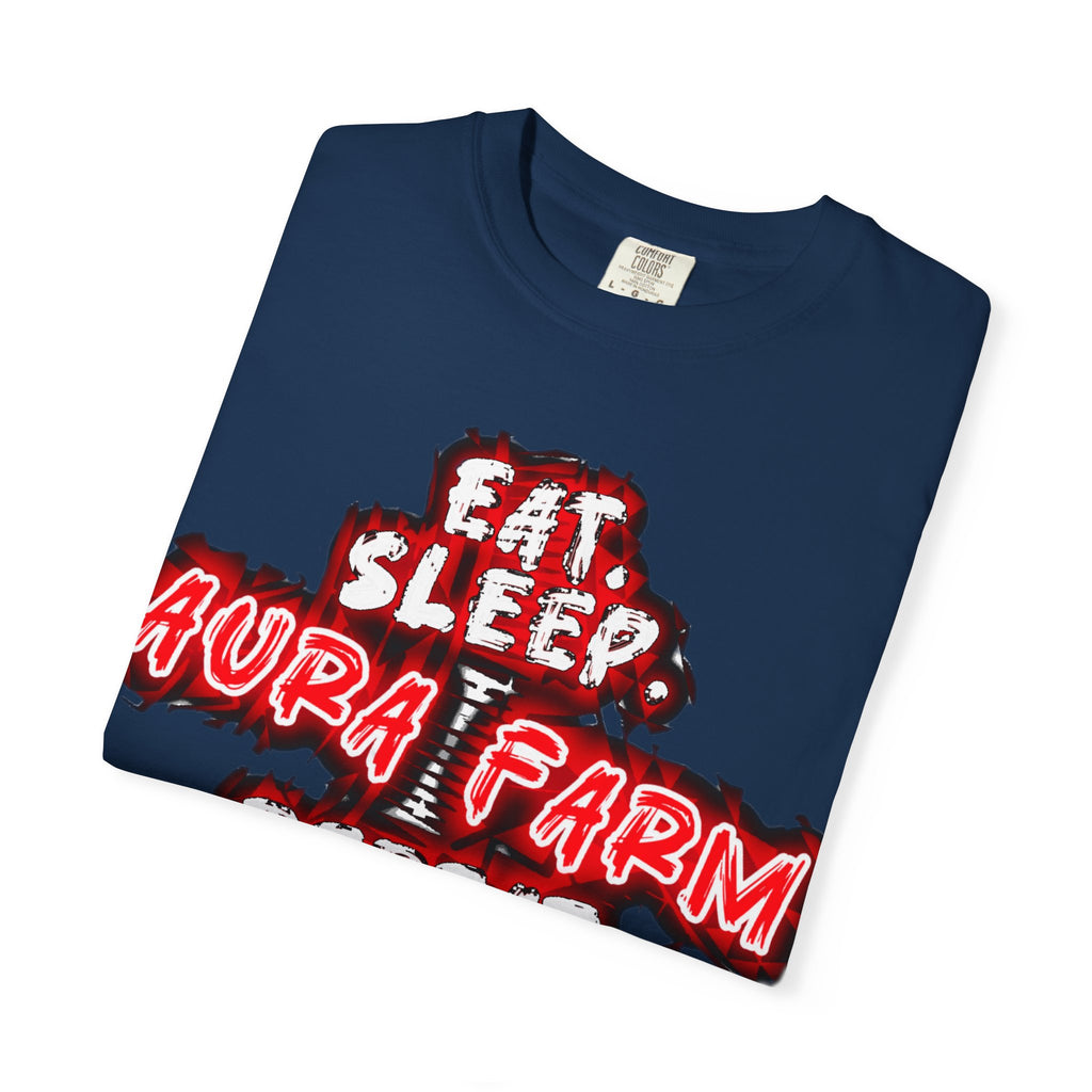Unisex Farm Life T-shirt - Eat Sleep Aura Farm Repeat, Perfect for Farmers, Casual Wear, Gifts for Nature Lovers, Farm Stay [...]