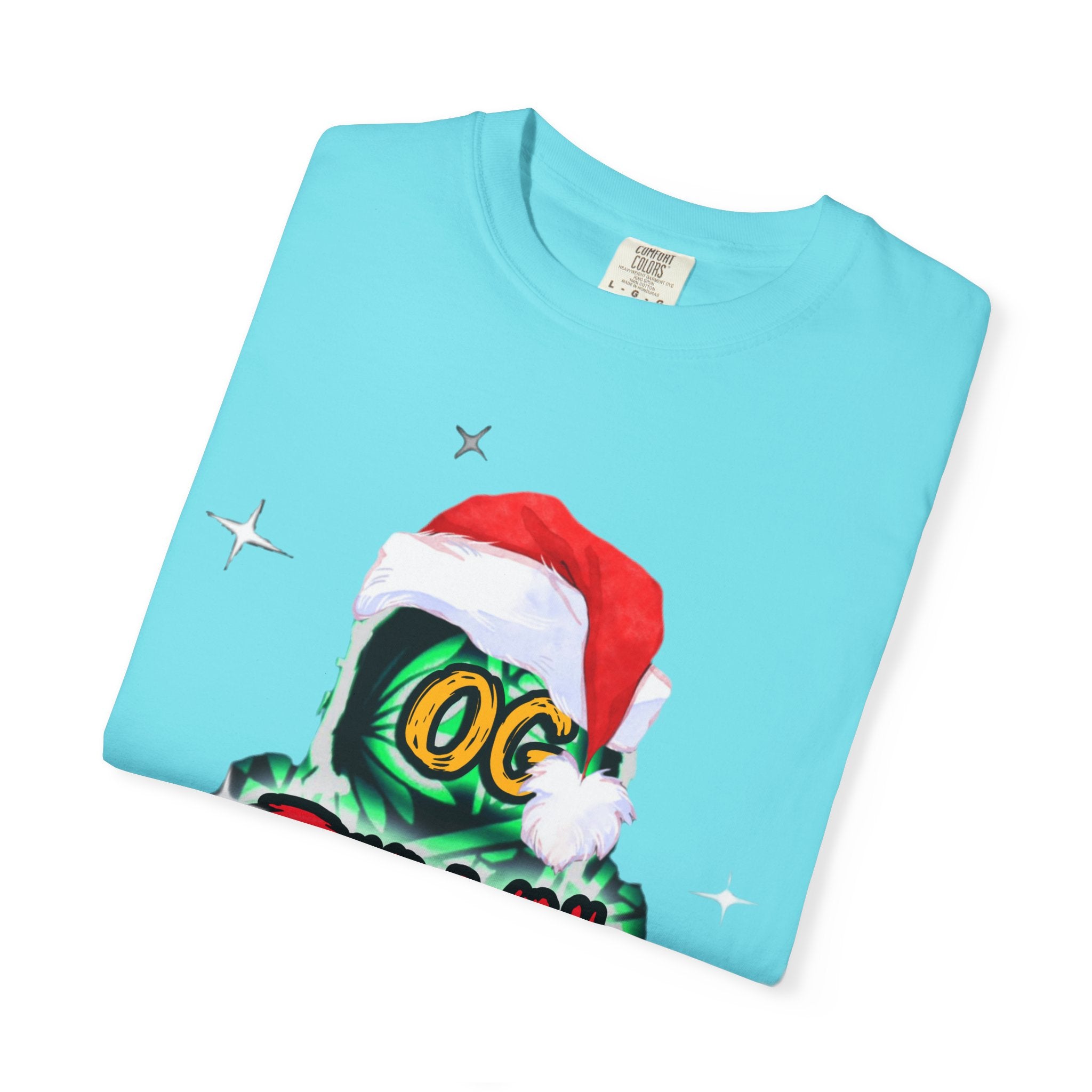 OG final Boss - XMAS Edition - Unisex Garment-Dyed T-shirt
