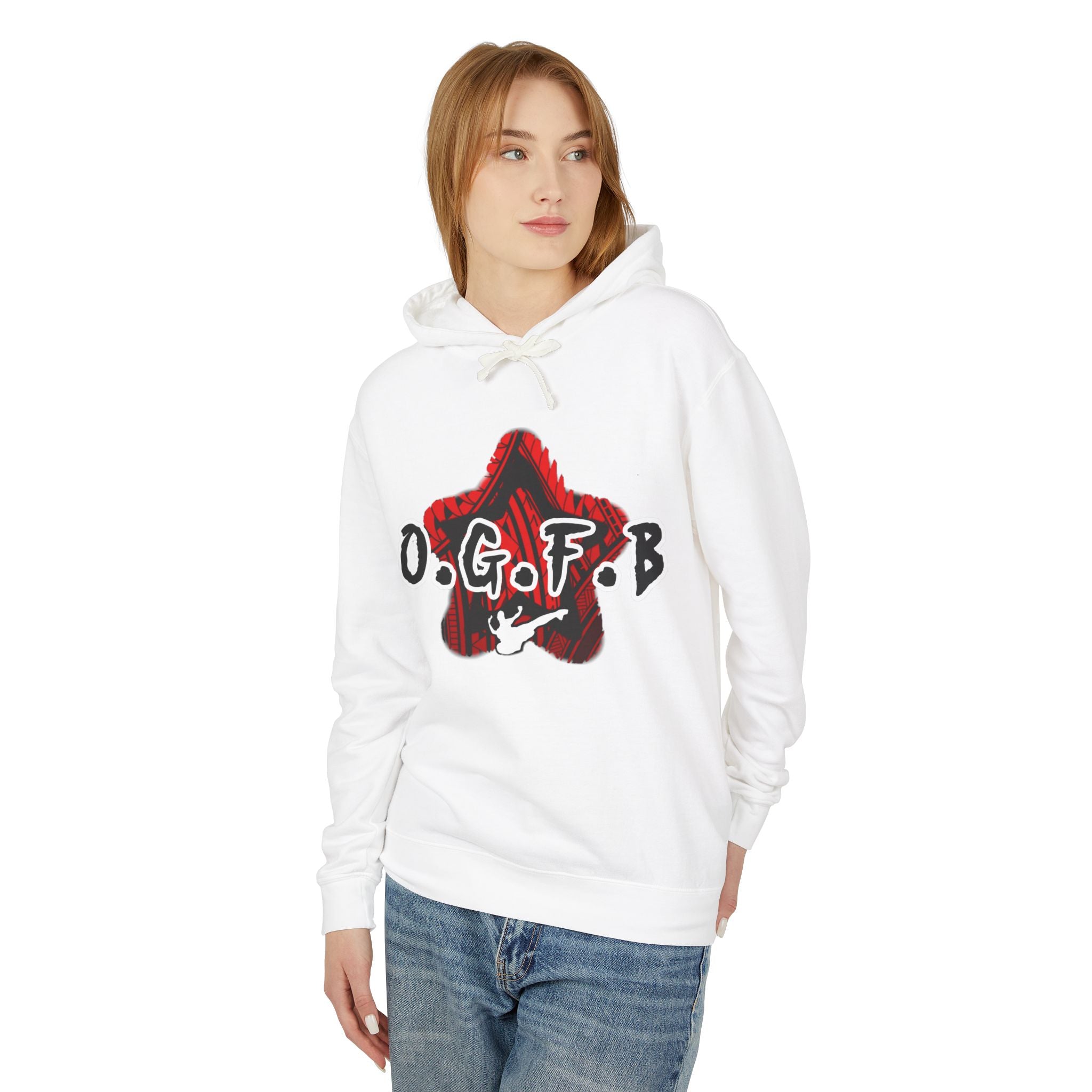 OGFB Star Guitar Hoodie — Retro Rock Band Pullover