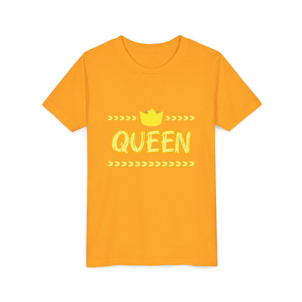 Queen yellow graphic youth Short Sleeve Tee