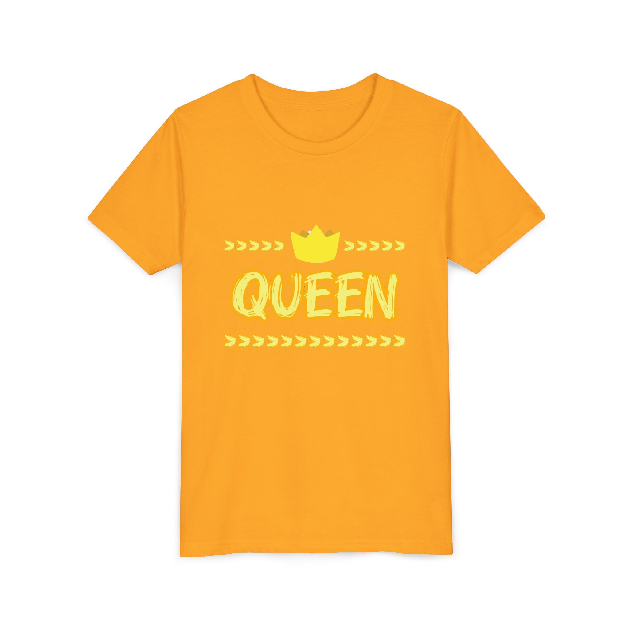 Queen yellow graphic youth Short Sleeve Tee