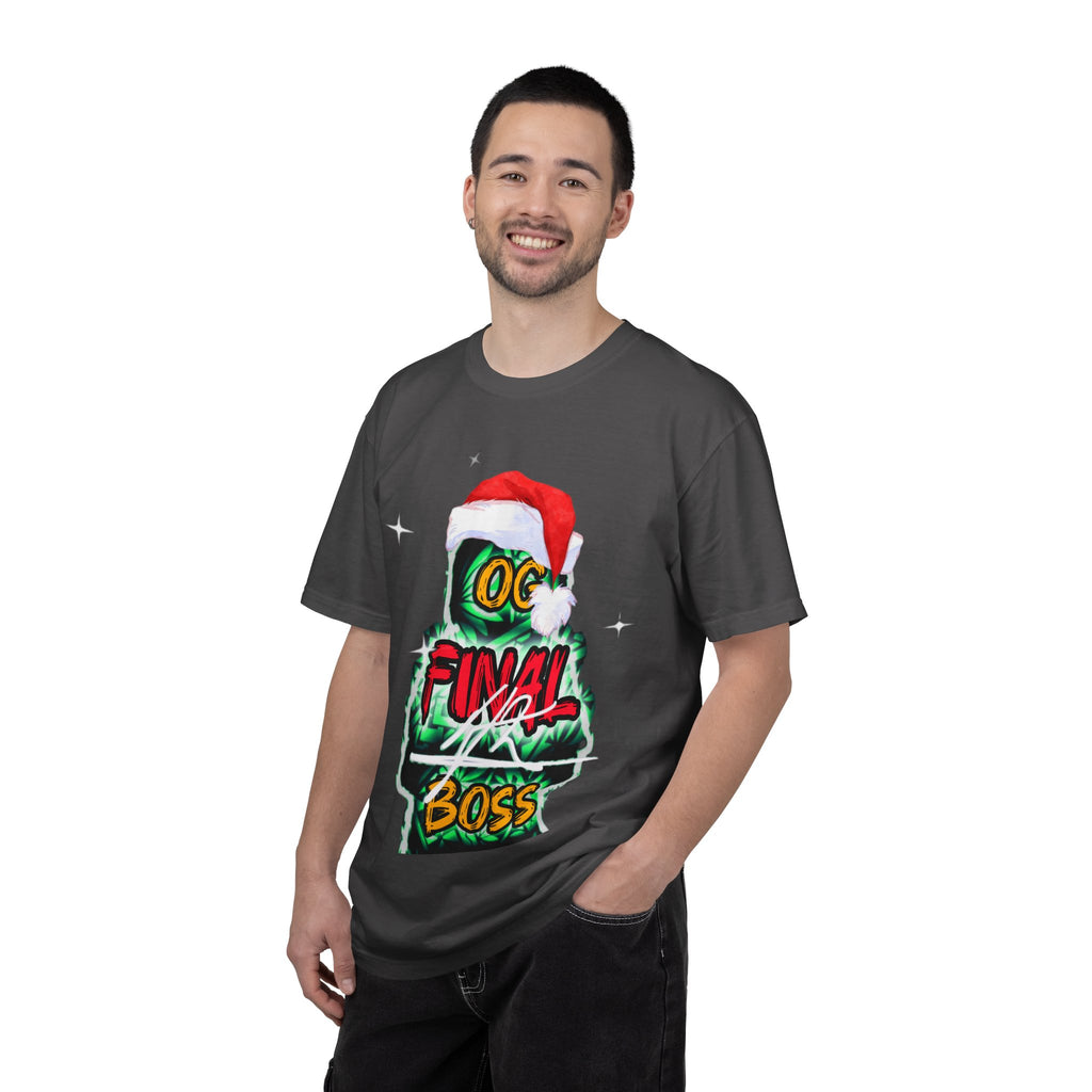 OG final Boss - XMAS Edition - Unisex Garment-Dyed T-shirt
