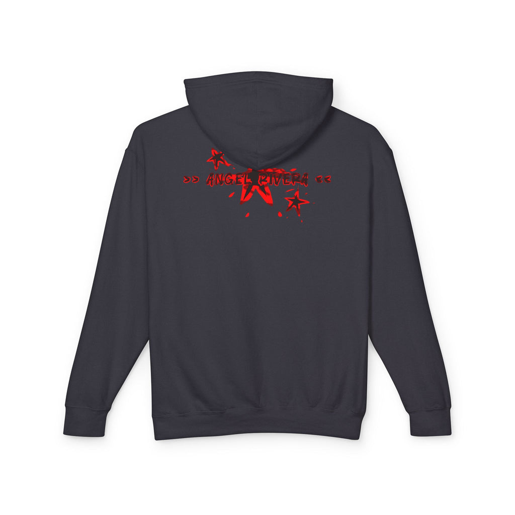 Locked In Hoodie — 'Locked In' Graphic Hooded Sweatshirt with Back Star Name Detail