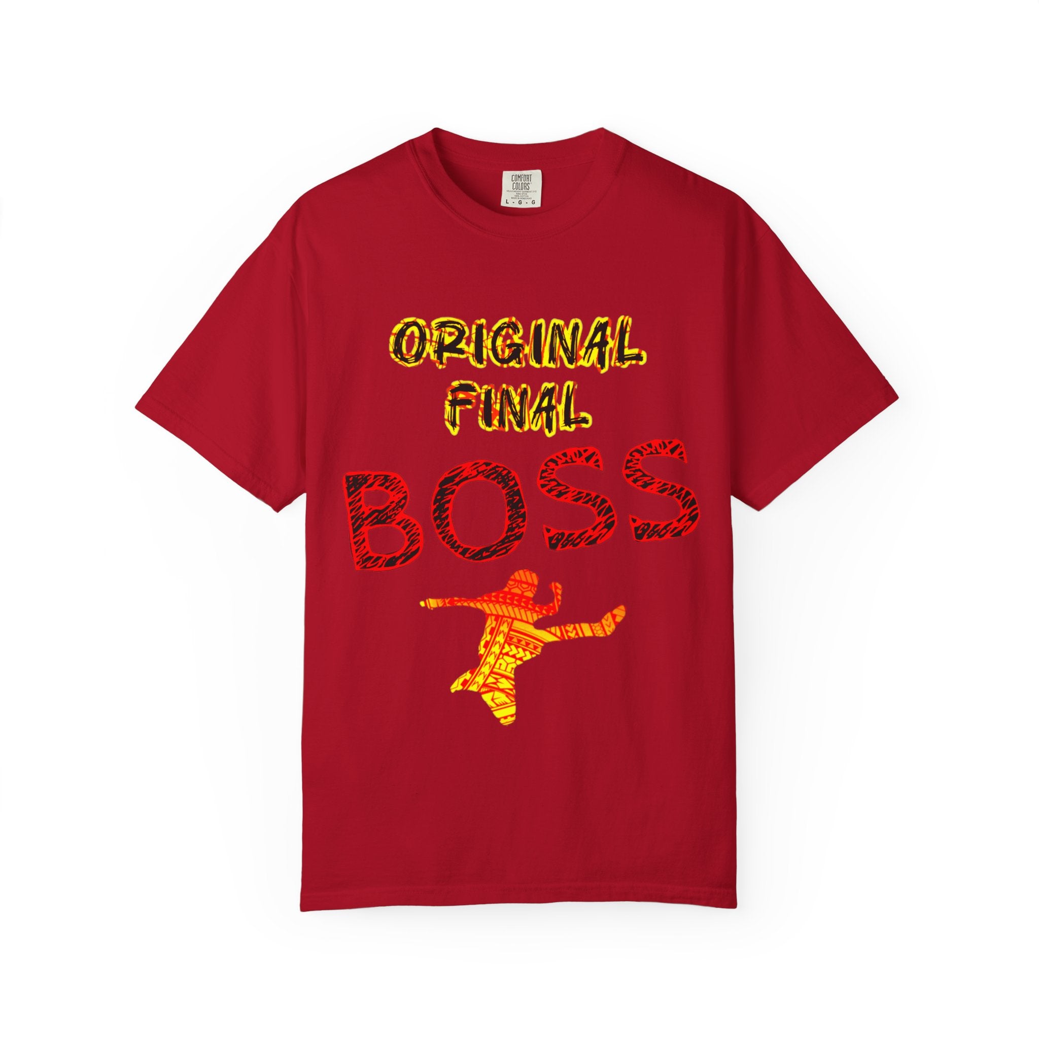 "Original Final BOSS" Graphic t-shirt / Streetwear