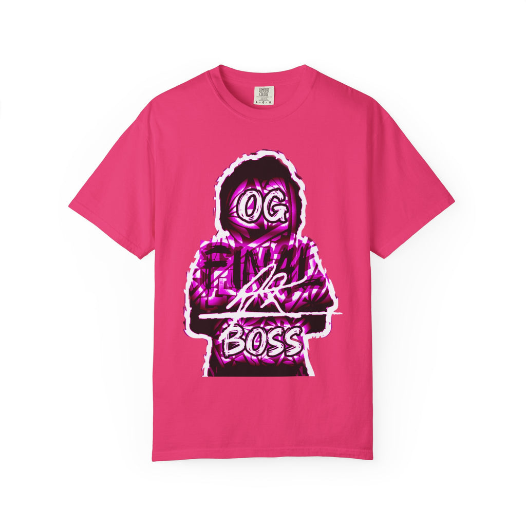 OG final Boss Graphic T-Shirt — Retro Neon Streetwear Tee