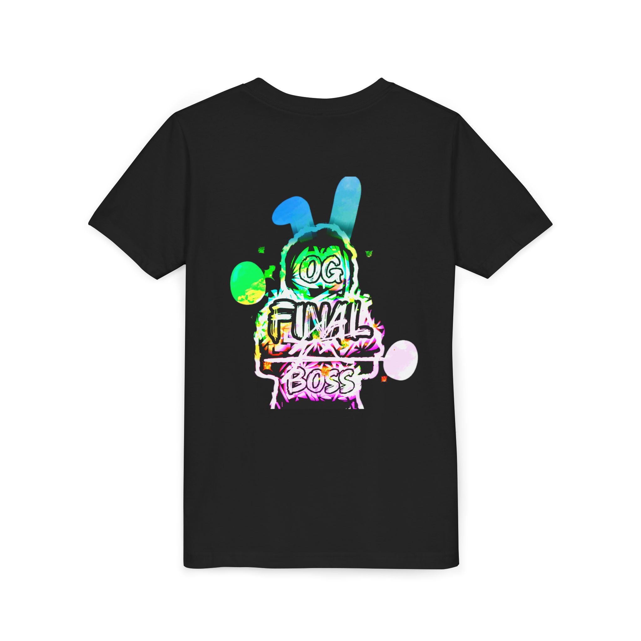 Easter OG Final Boss — Holographic Youth T-shirt