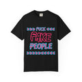 Graphic T-Shirt — “Fuck Fake People” Bold Retro Text Tee