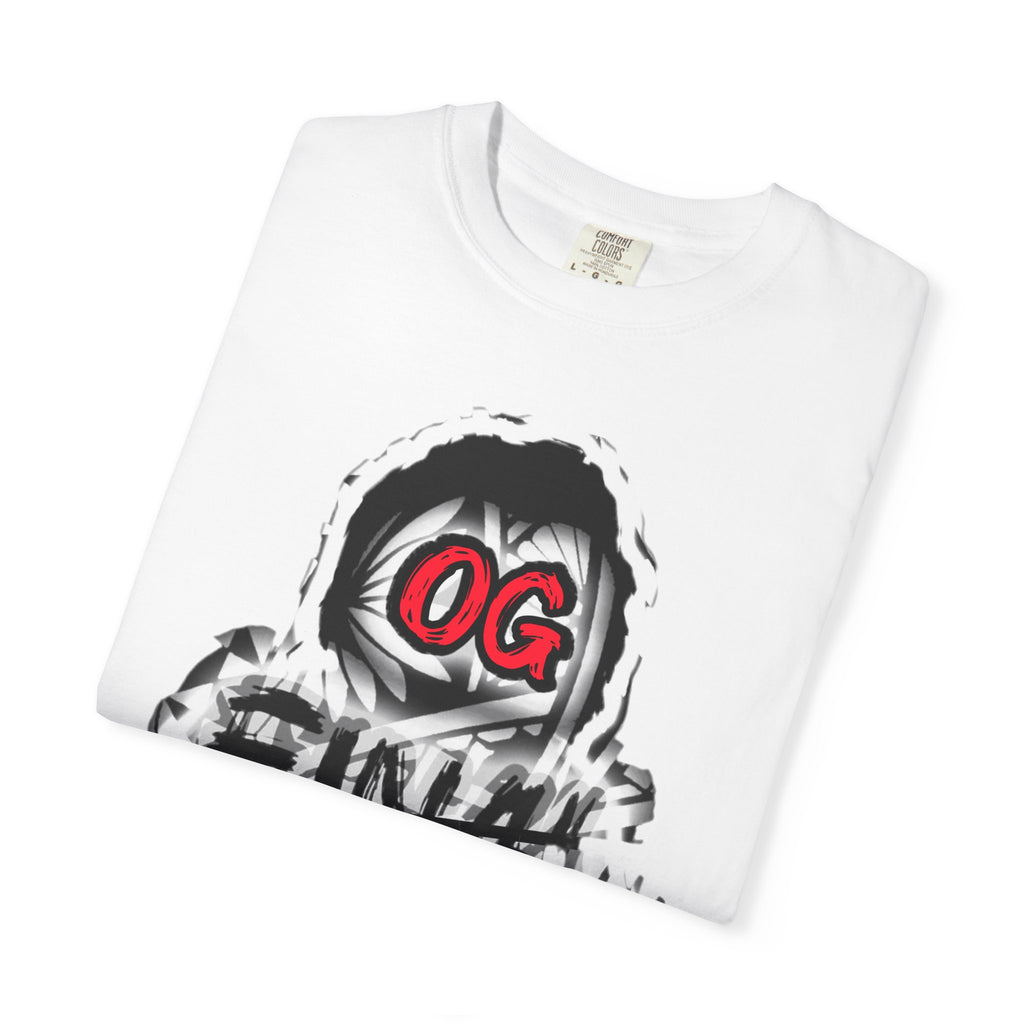 OG F Boss Unisex Garment-Dyed T-shirt