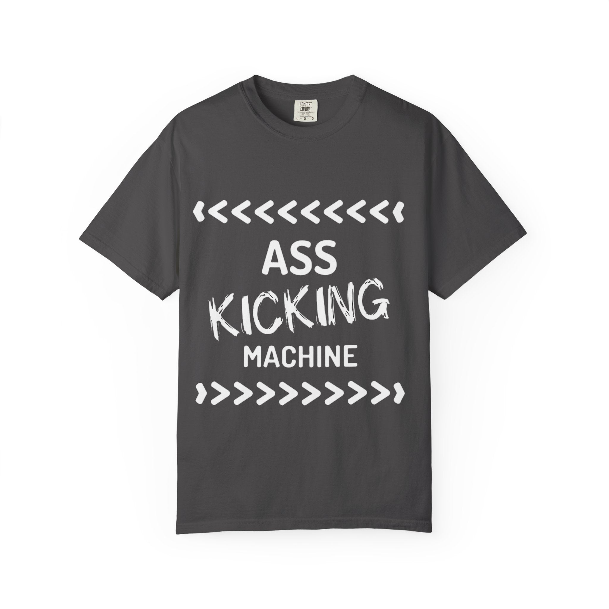 Ah kicking machine - Unisex Garment-Dyed T-shirt