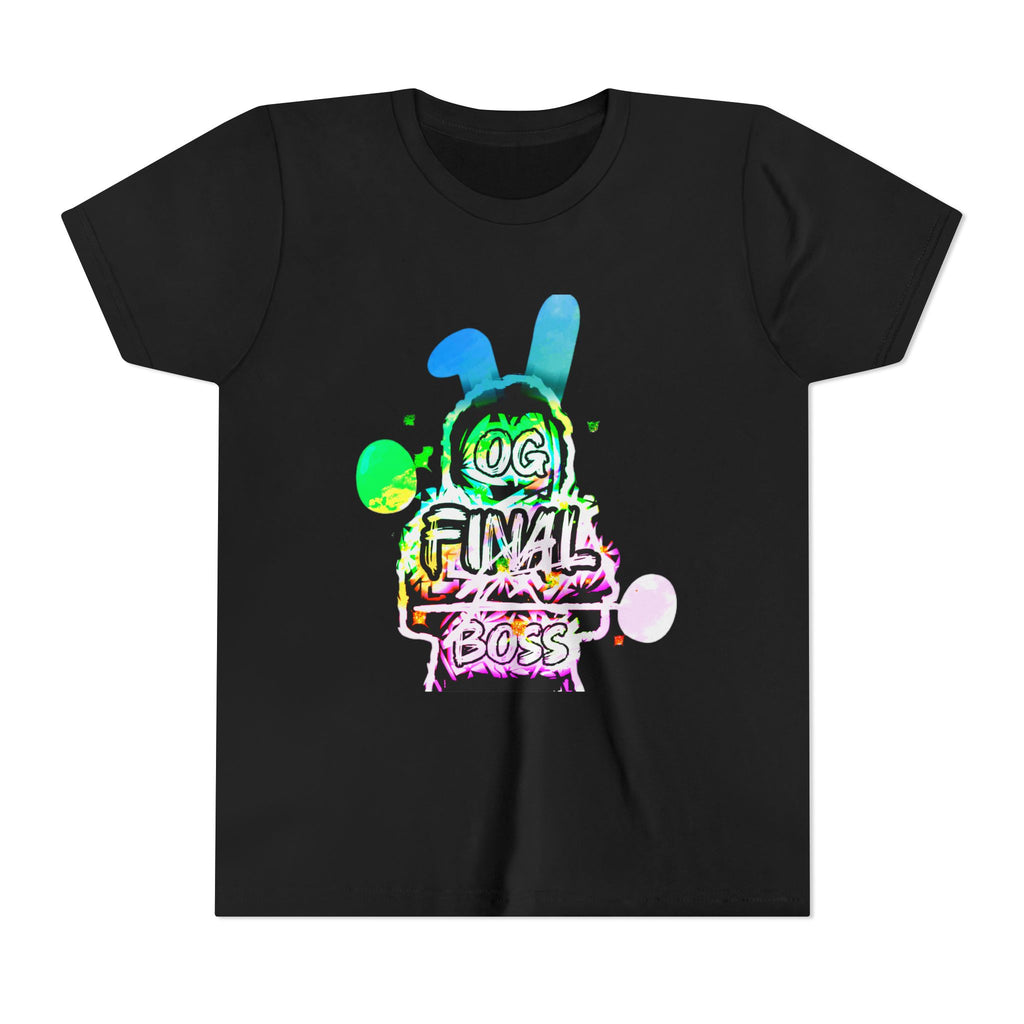 Easter OG Final Boss — Holographic Youth T-shirt