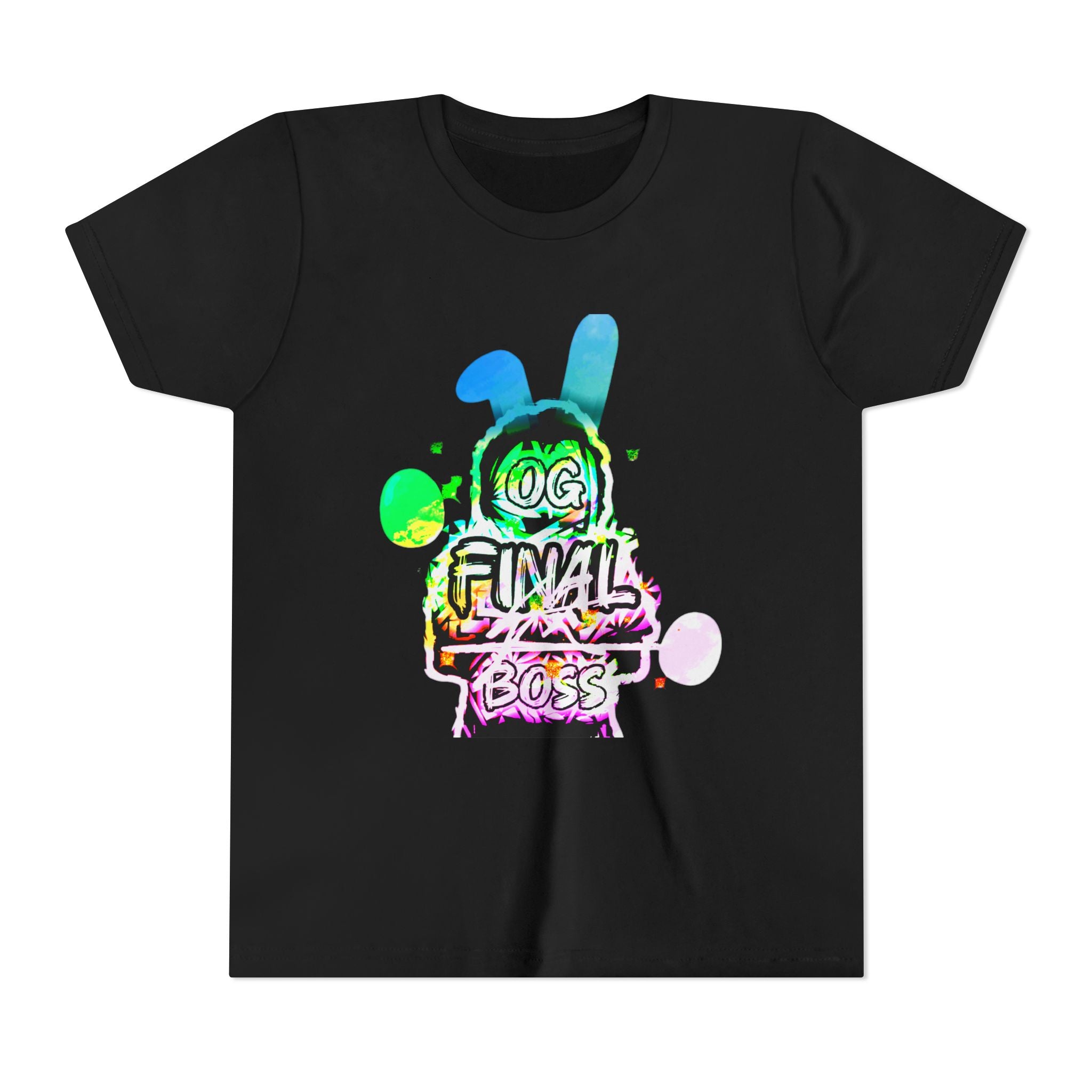 Easter OG Final Boss — Holographic Youth T-shirt