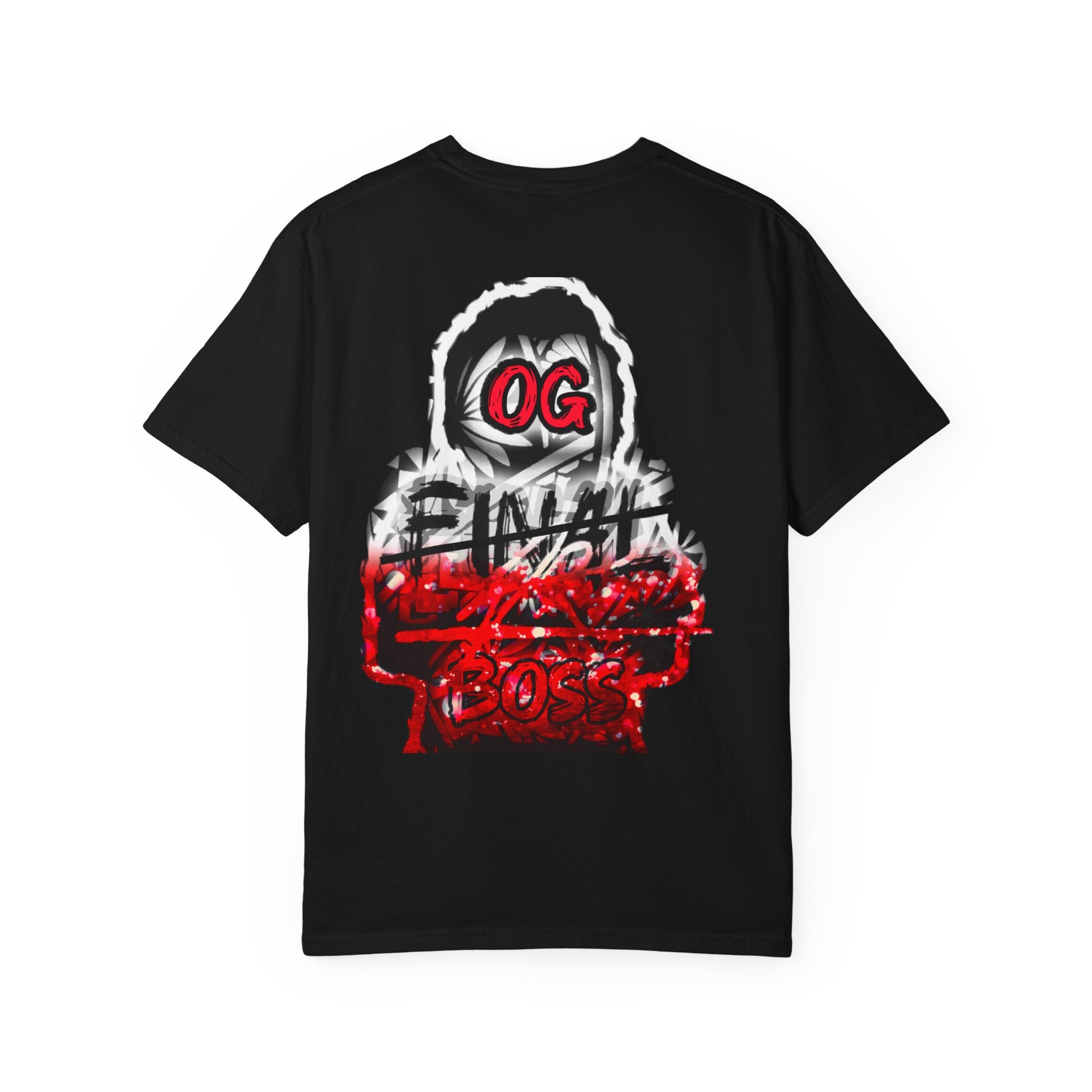 OG F Boss Unisex Garment-Dyed T-shirt