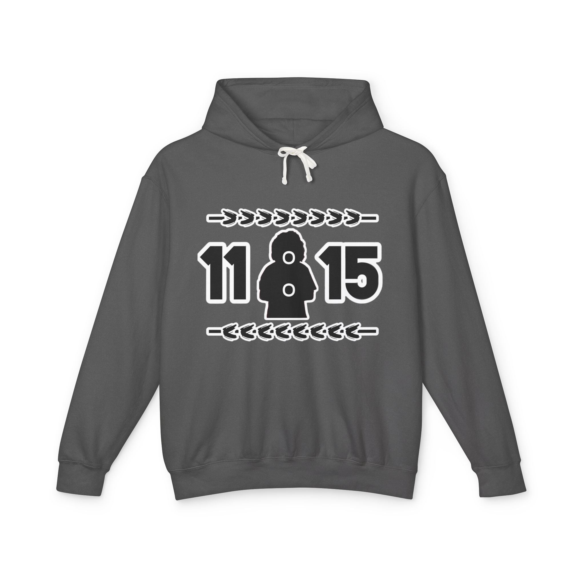 Hoodie — 11:15 Figure Graphic Lightweight Pullover