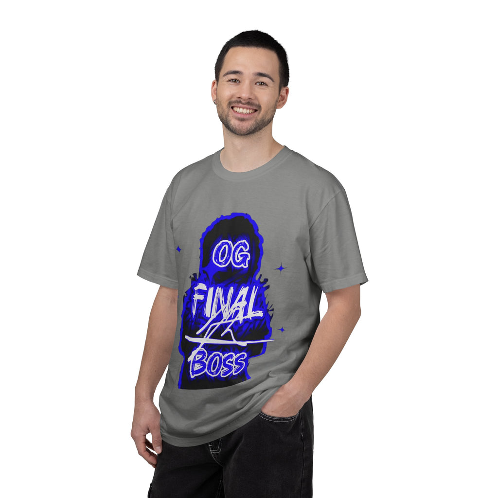 OG Final Boss T-shirt — Sapphire Graphic designer