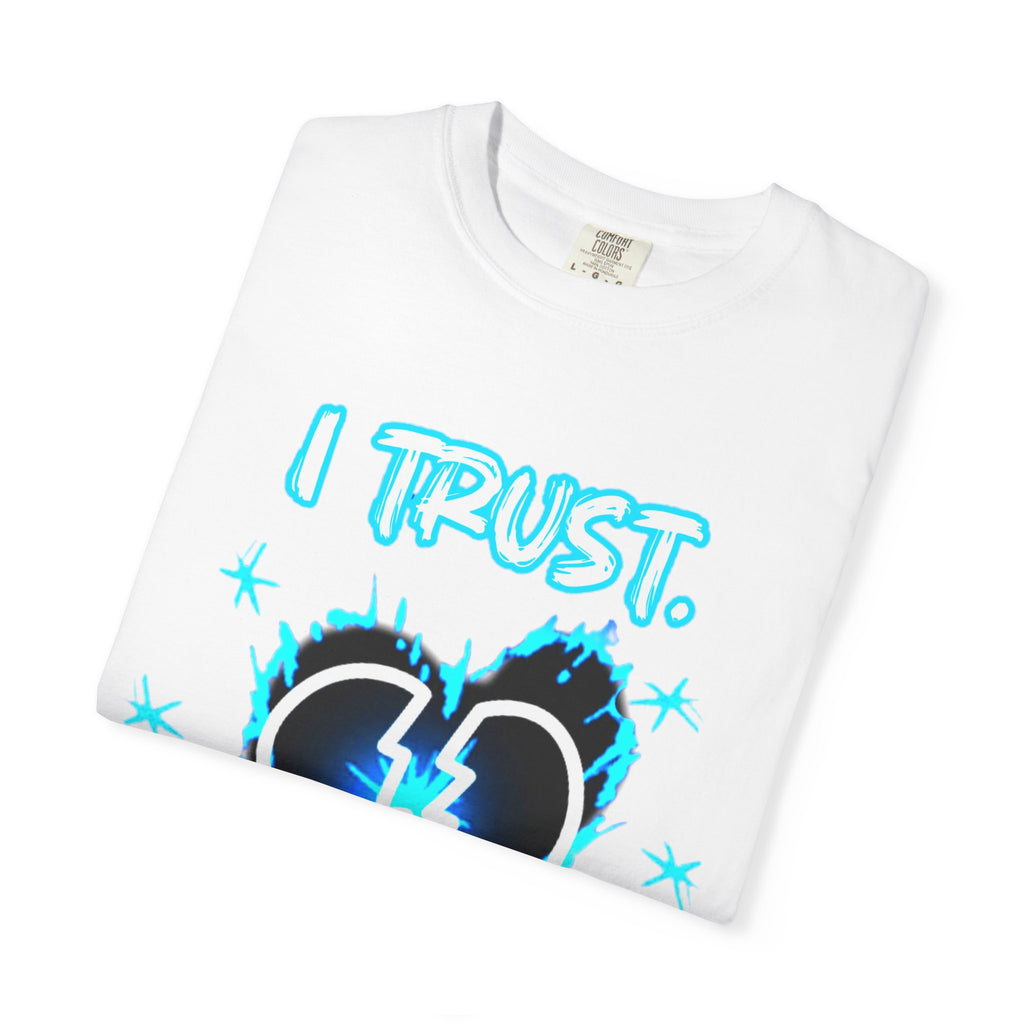 I Trust Nobody T-Shirt — Broken Heart Lightning Graphic Tee