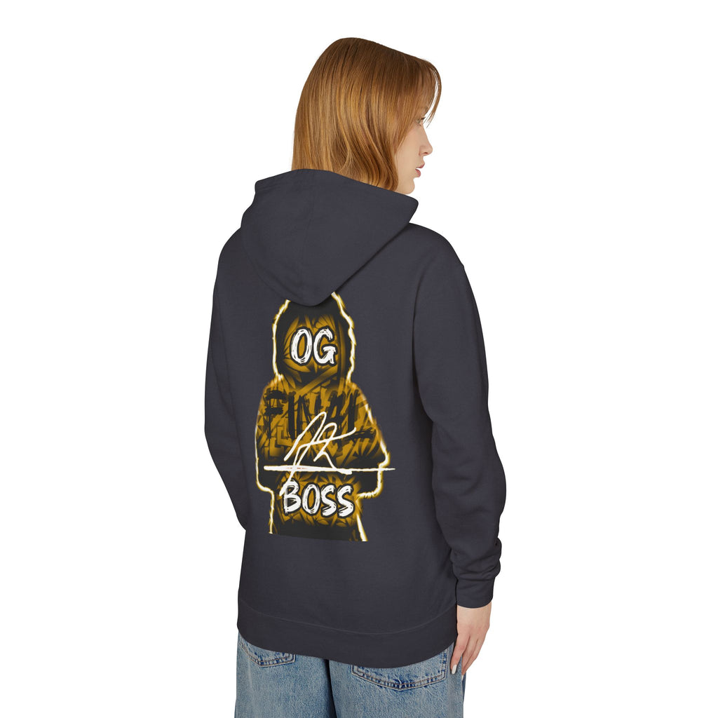 OG final Boss Hoodie — Vintage yellow Streetwear Graphic Hoodie