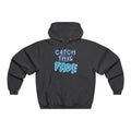 Men's Casual Hooded Sweatshirt - 'Catch This Fade' Graphic Hoodie, Perfect for Gift Giving, Streetwear, Home Relaxation, Trendy Fashion